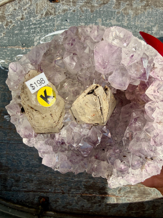 Gorgeous Uruguayan Amethyst + Calcite | Opt K (VIDEO IN LISTING)