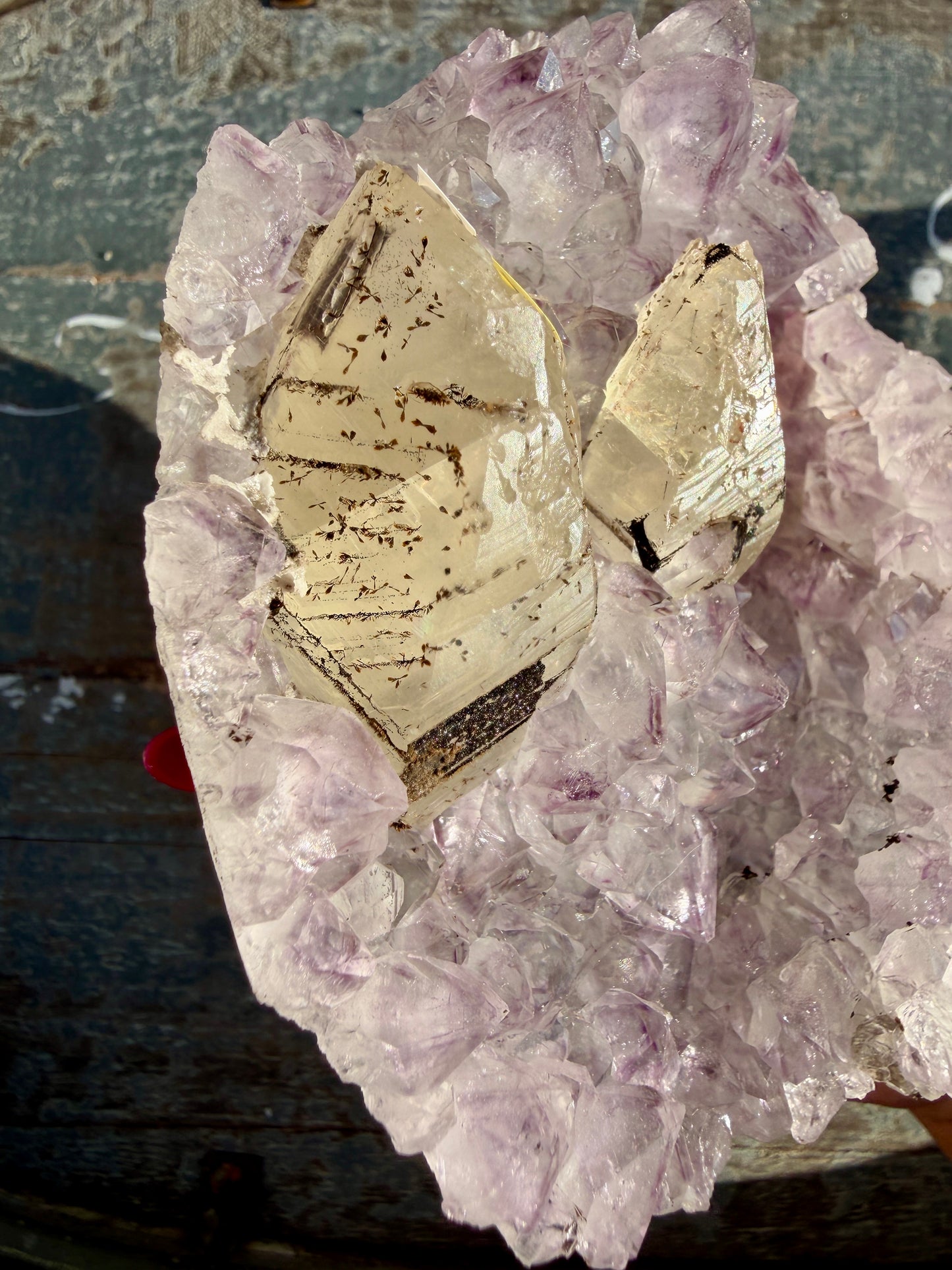 Gorgeous Uruguayan Amethyst + Calcite | Opt K (VIDEO IN LISTING)