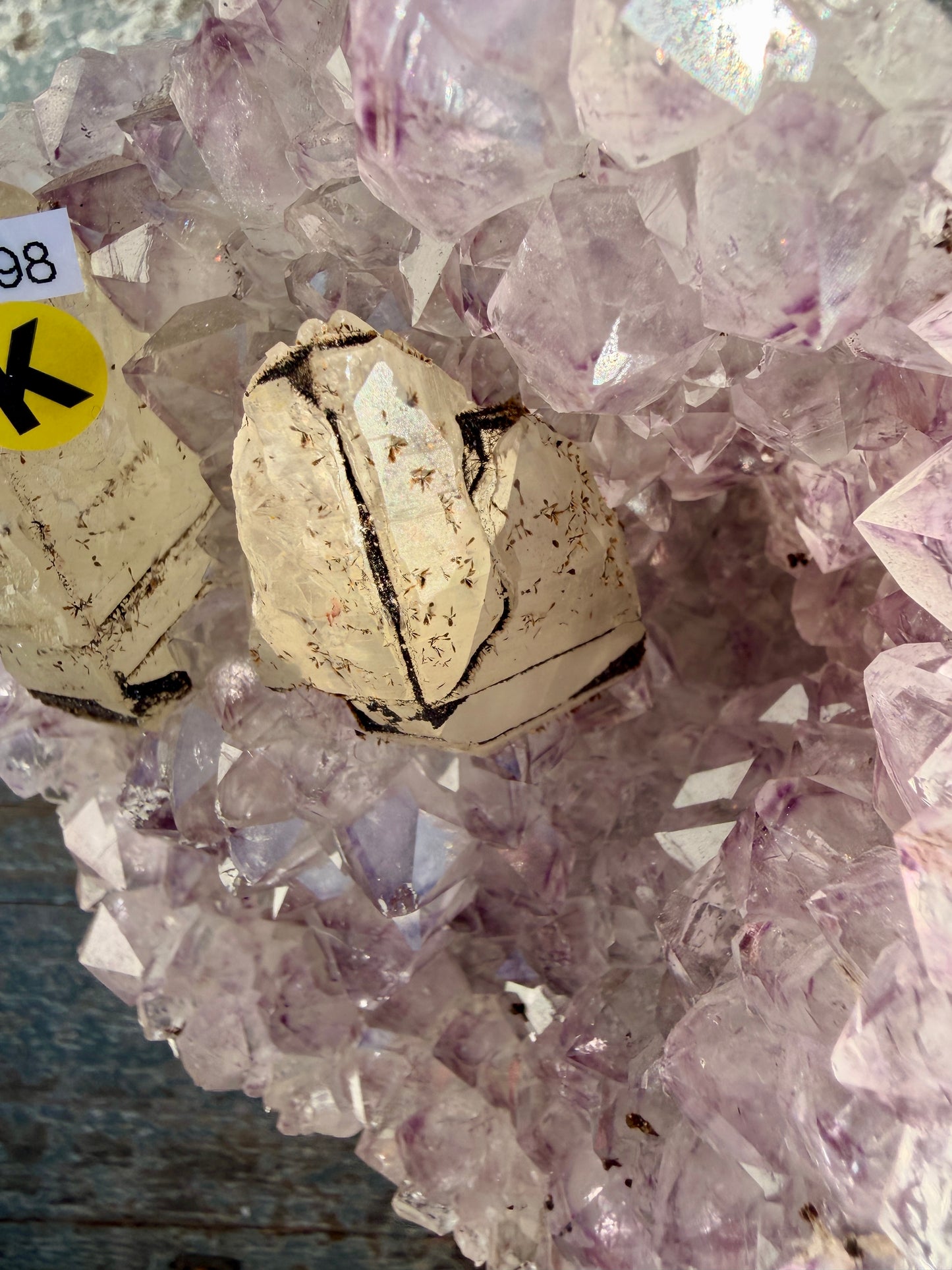 Gorgeous Uruguayan Amethyst + Calcite | Opt K (VIDEO IN LISTING)