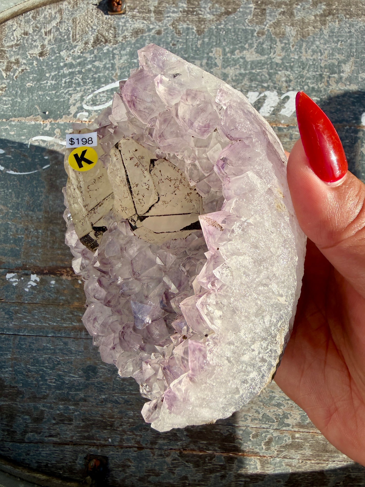Gorgeous Uruguayan Amethyst + Calcite | Opt K (VIDEO IN LISTING)