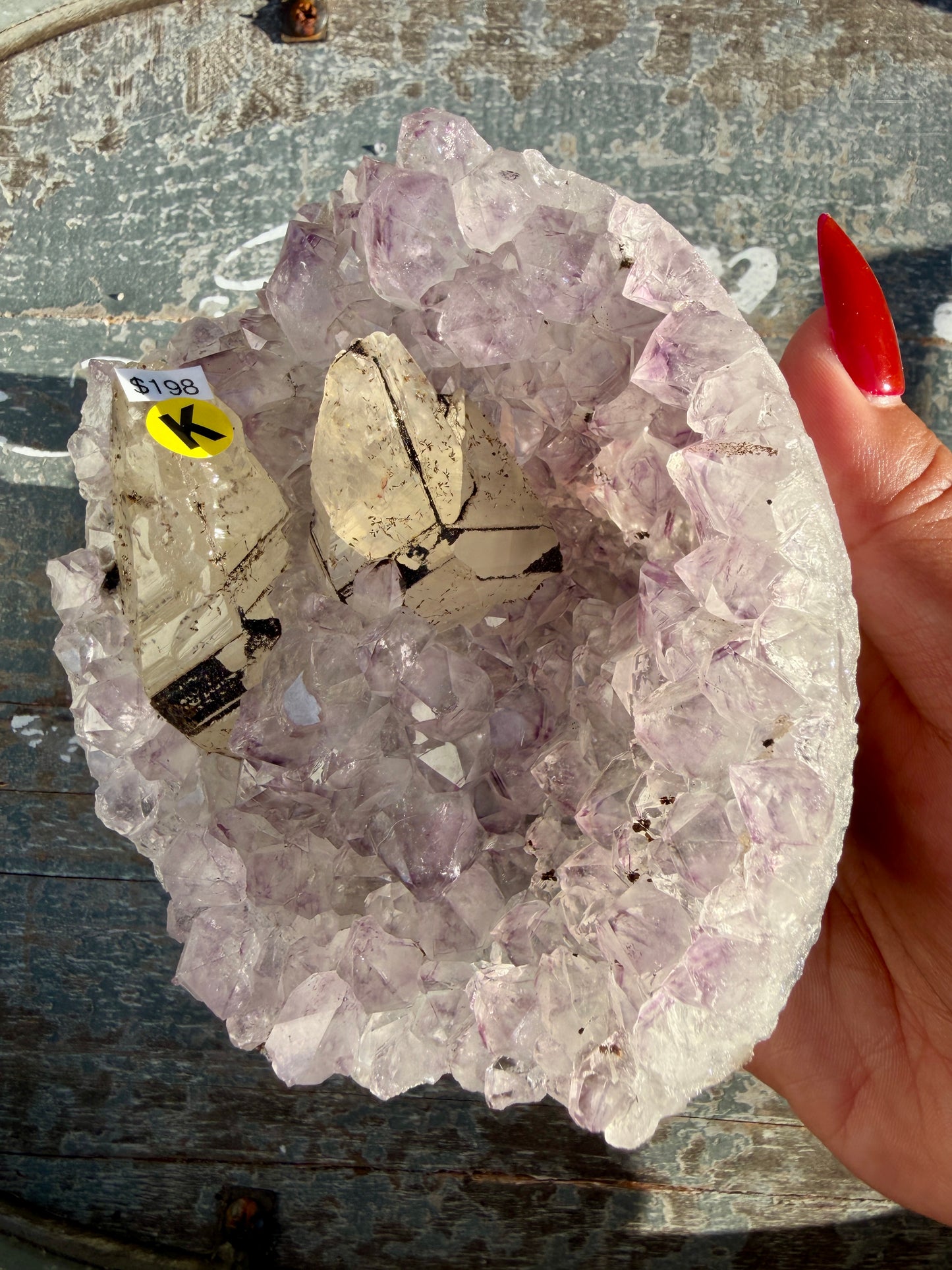 Gorgeous Uruguayan Amethyst + Calcite | Opt K (VIDEO IN LISTING)