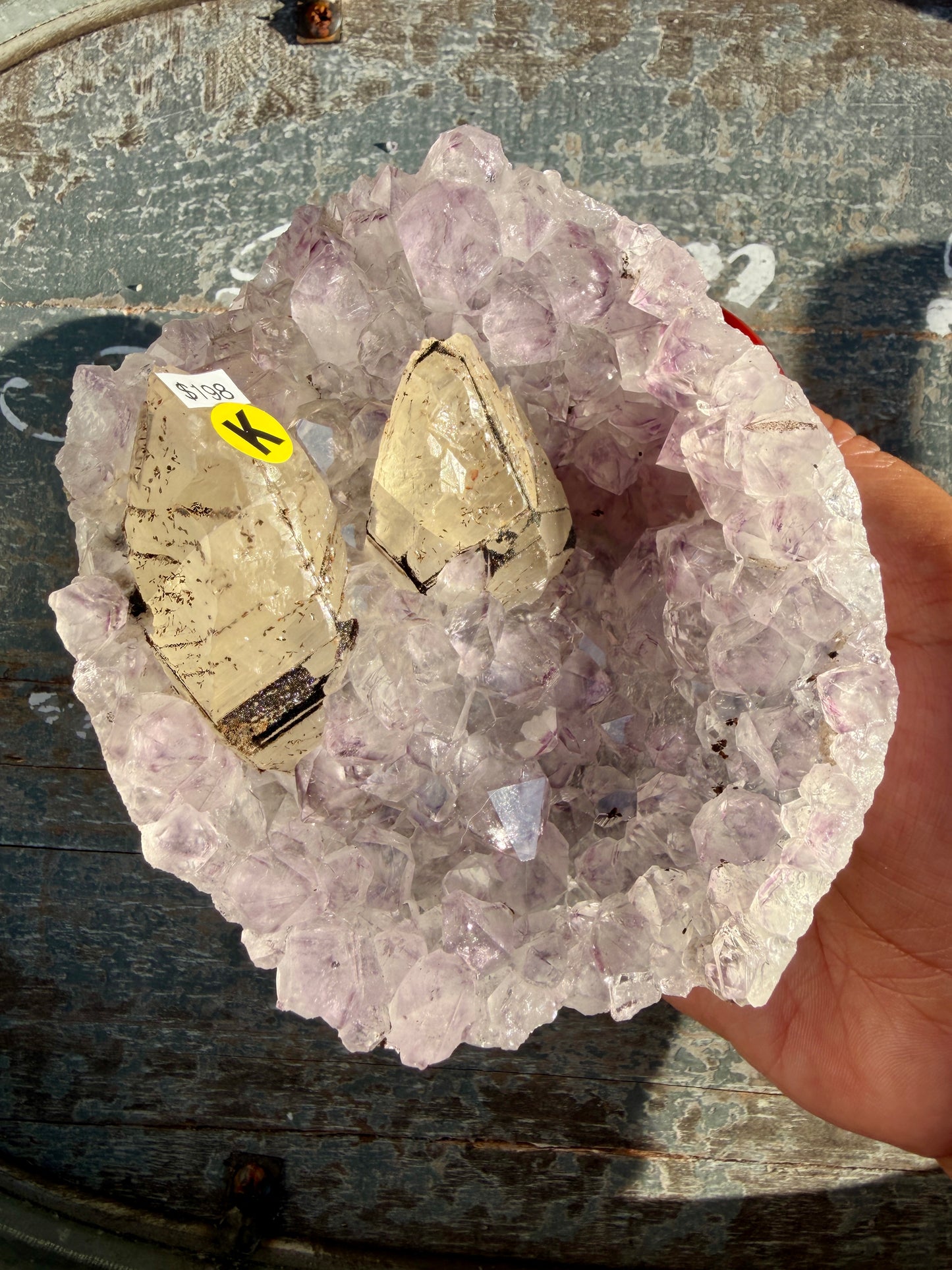 Gorgeous Uruguayan Amethyst + Calcite | Opt K (VIDEO IN LISTING)