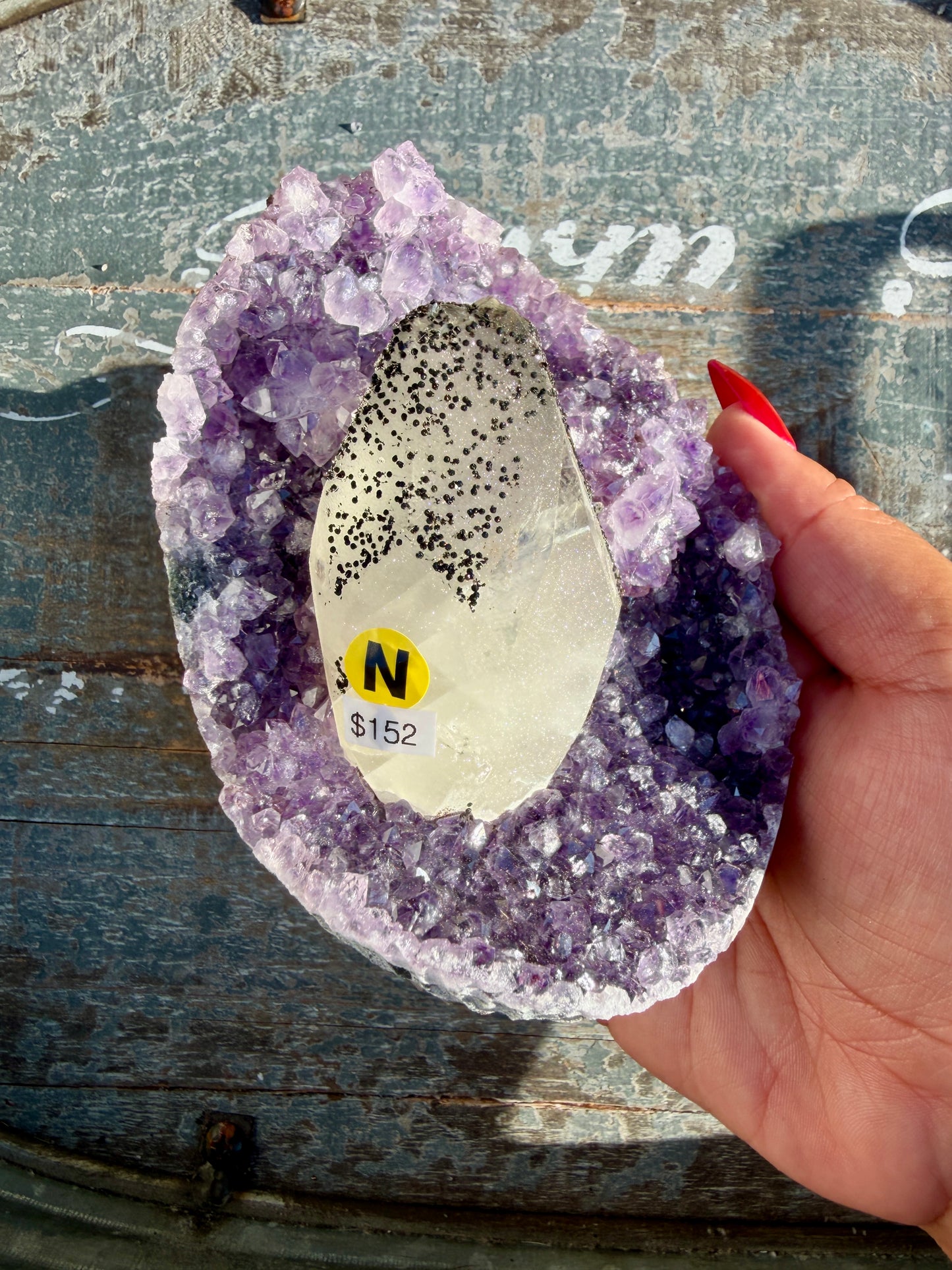 Gorgeous Uruguayan Amethyst + Calcite | Opt K (VIDEO IN LISTING)