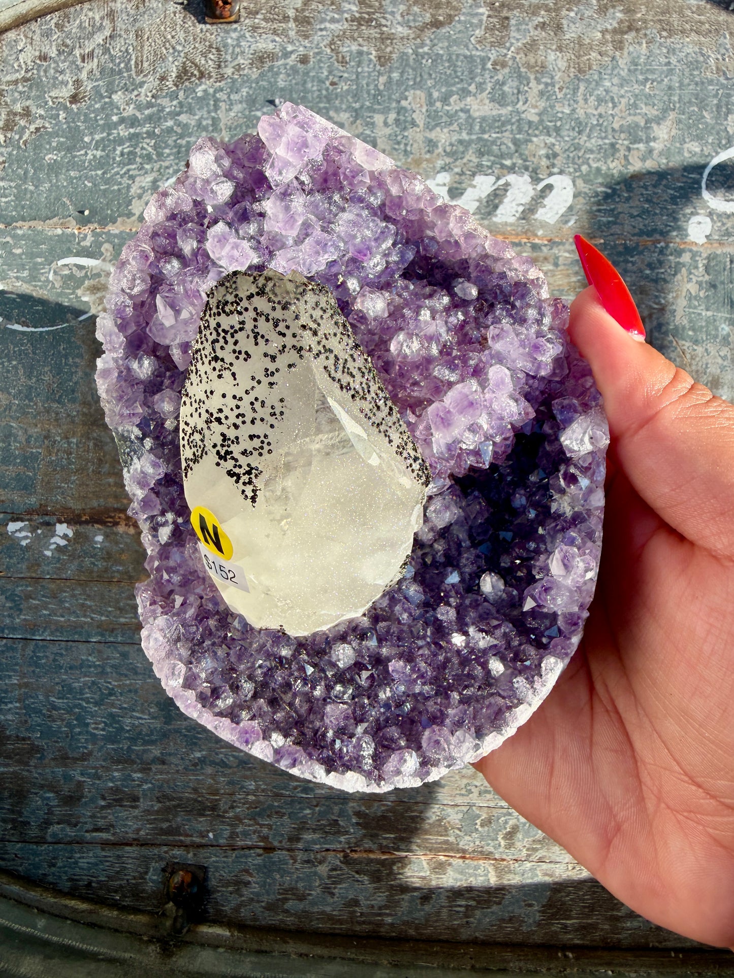 Gorgeous Uruguayan Amethyst + Calcite | Opt K (VIDEO IN LISTING)