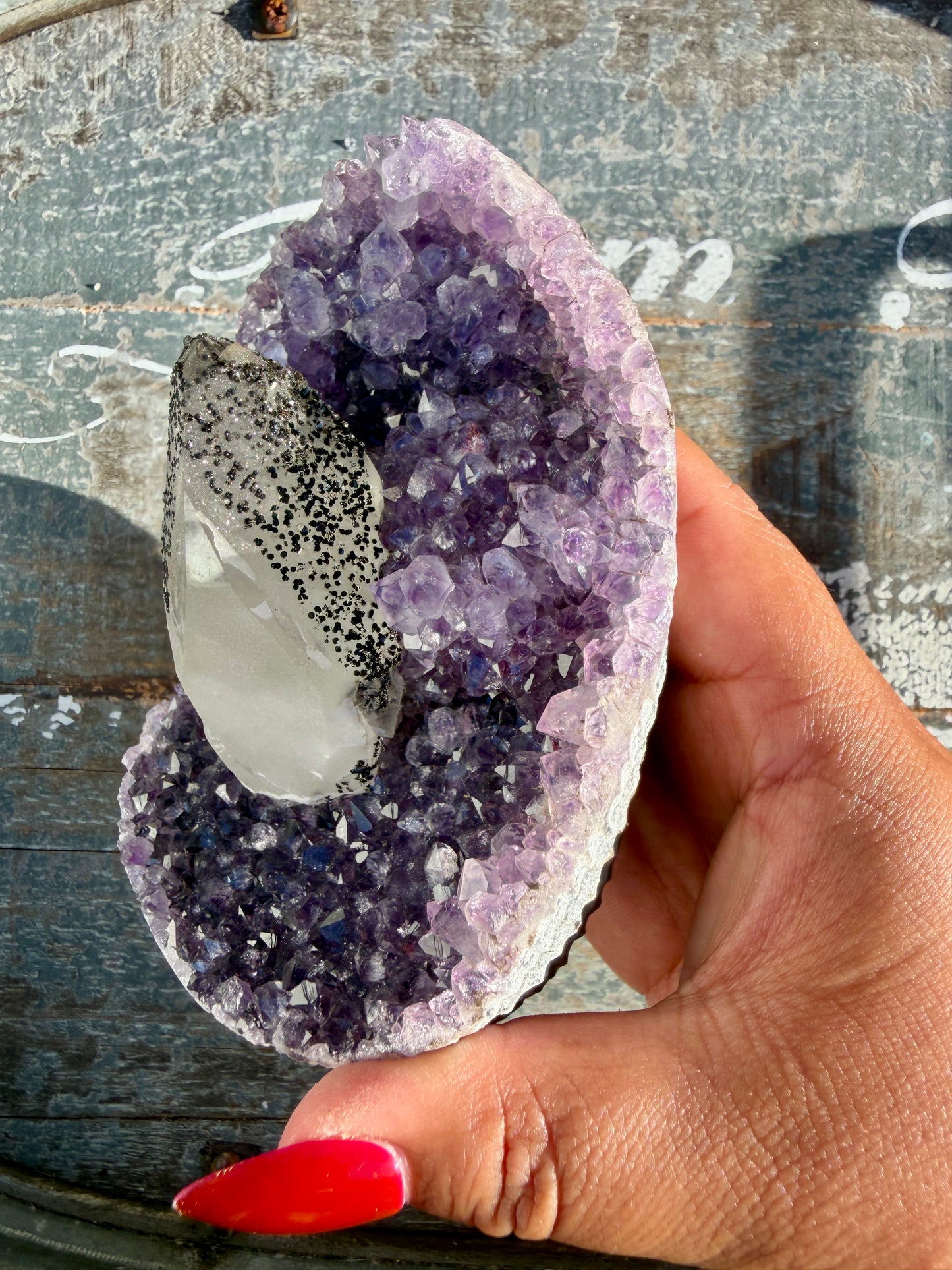 Gorgeous Uruguayan Amethyst + Calcite | Opt K (VIDEO IN LISTING)