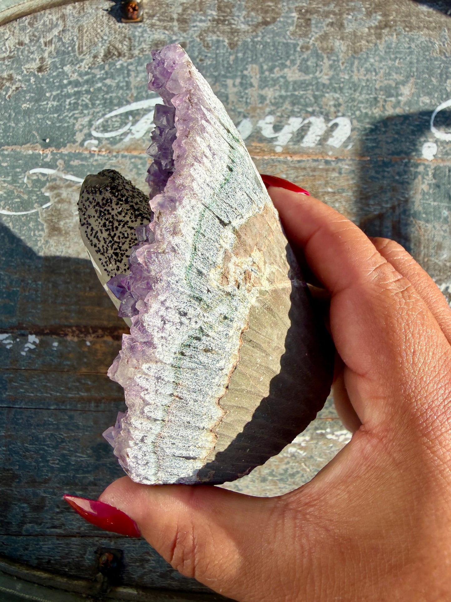 Gorgeous Uruguayan Amethyst + Calcite | Opt K (VIDEO IN LISTING)