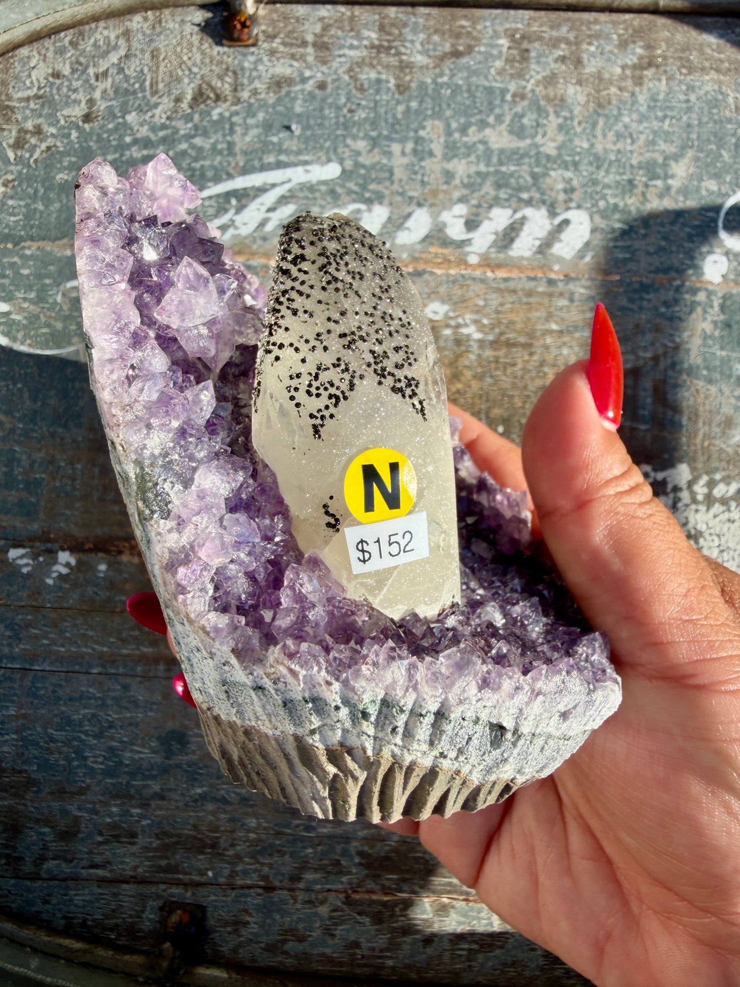 Gorgeous Uruguayan Amethyst + Calcite | Opt K (VIDEO IN LISTING)