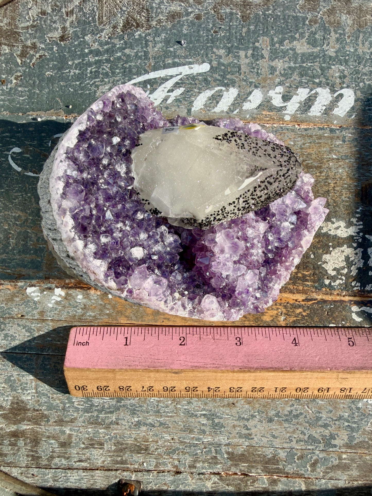 Gorgeous Uruguayan Amethyst + Calcite | Opt K (VIDEO IN LISTING)