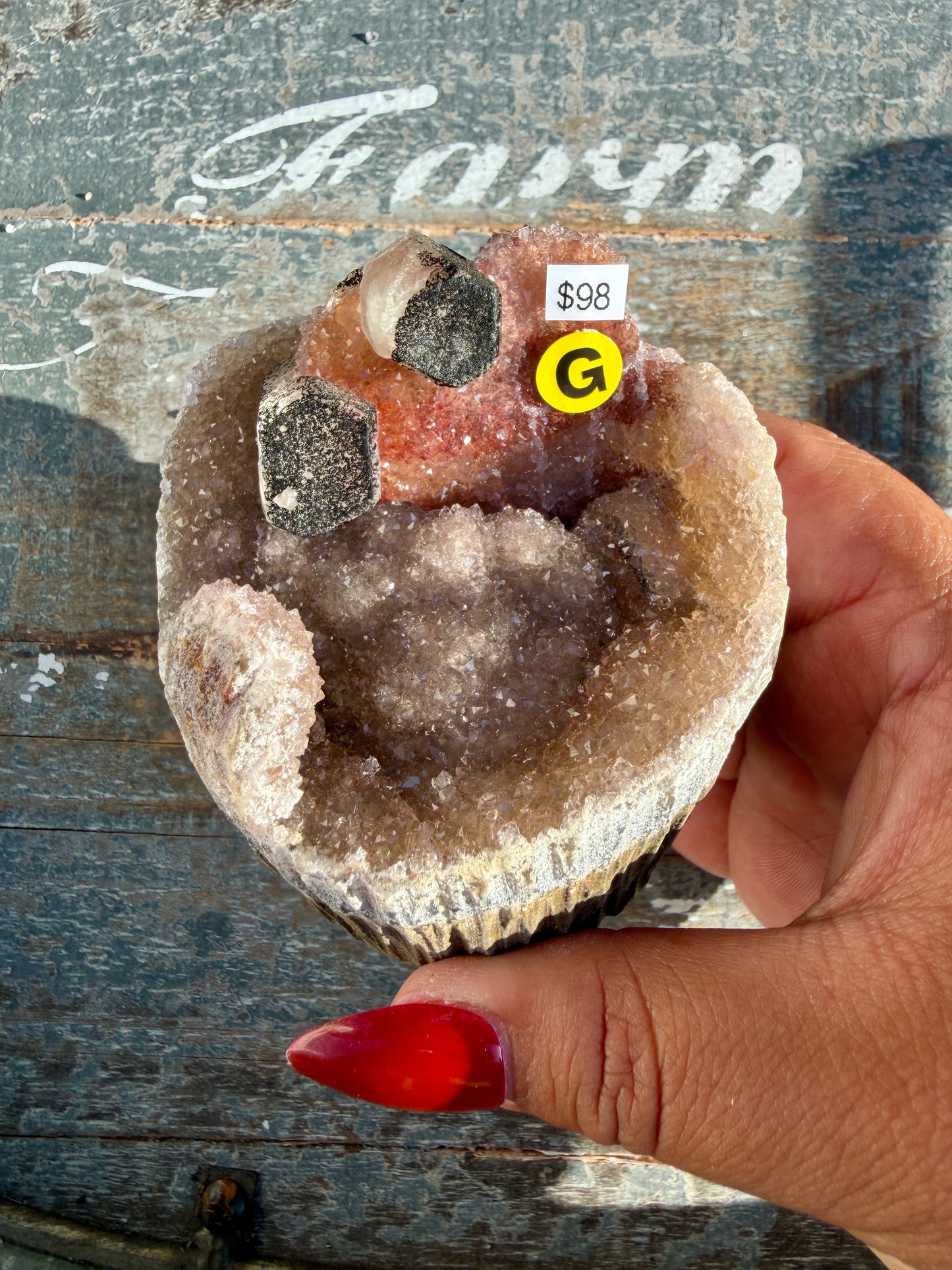 Gorgeous Uruguayan Amethyst + Calcite | Opt G (VIDEO IN LISTING)