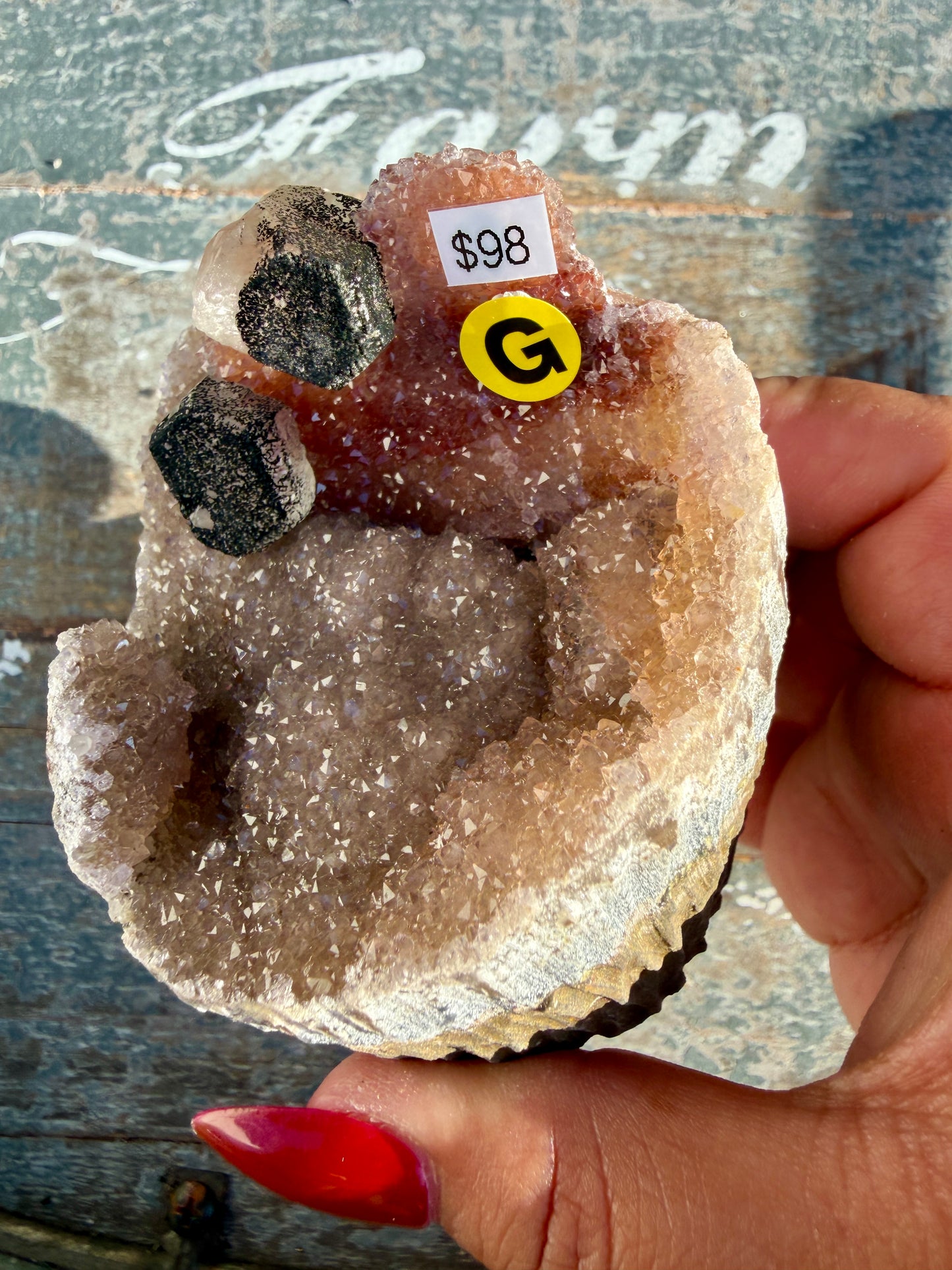 Gorgeous Uruguayan Amethyst + Calcite | Opt G (VIDEO IN LISTING)