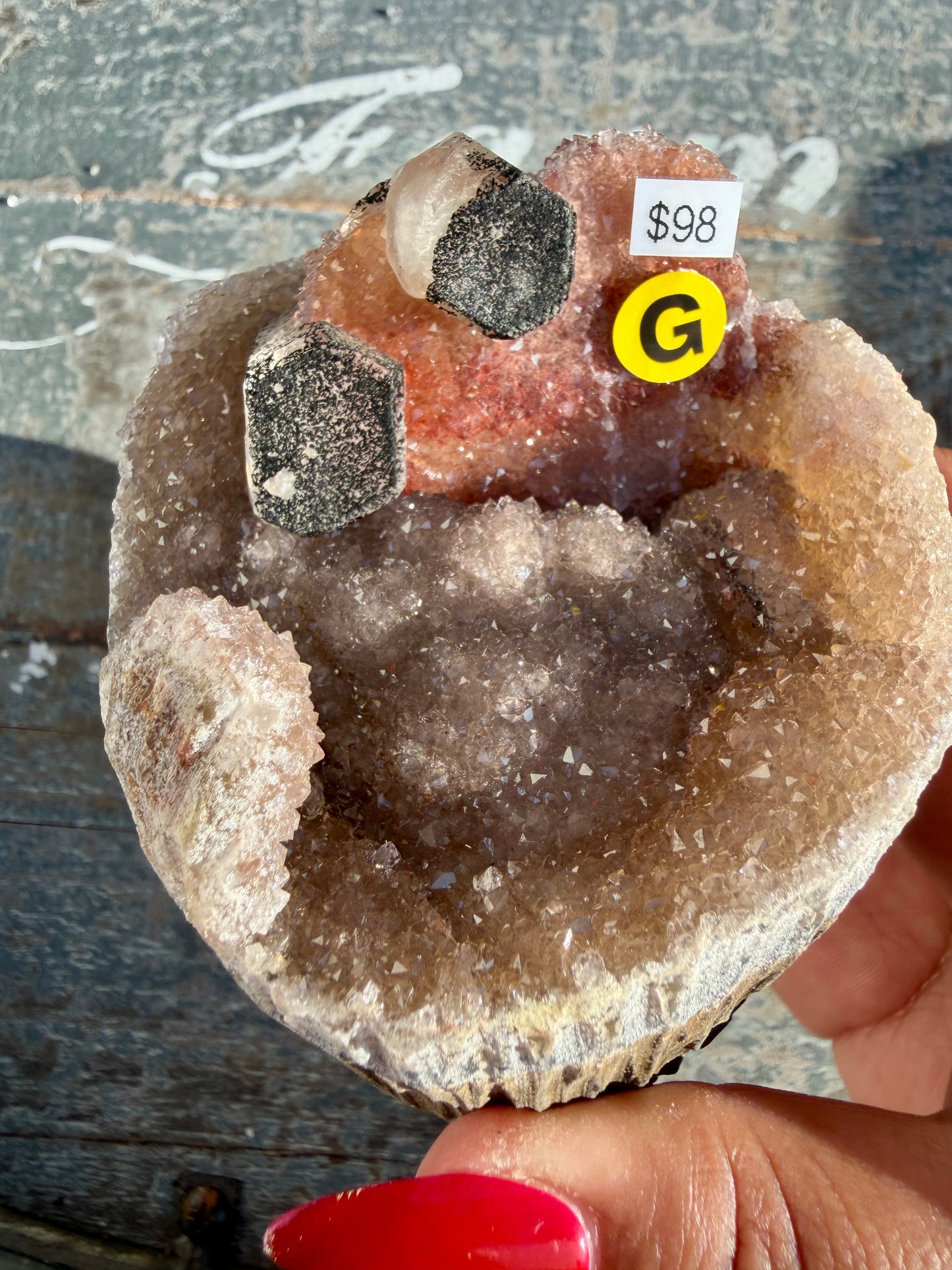 Gorgeous Uruguayan Amethyst + Calcite | Opt G (VIDEO IN LISTING)