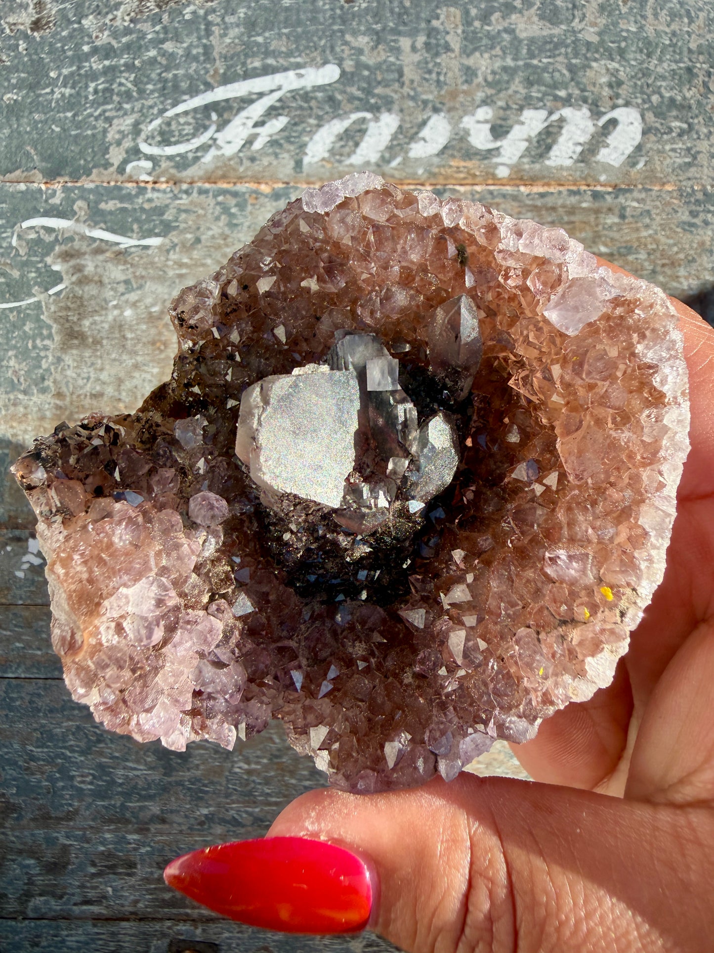 Gorgeous Uruguayan Amethyst + Calcite | Opt R (VIDEO IN LISTING)