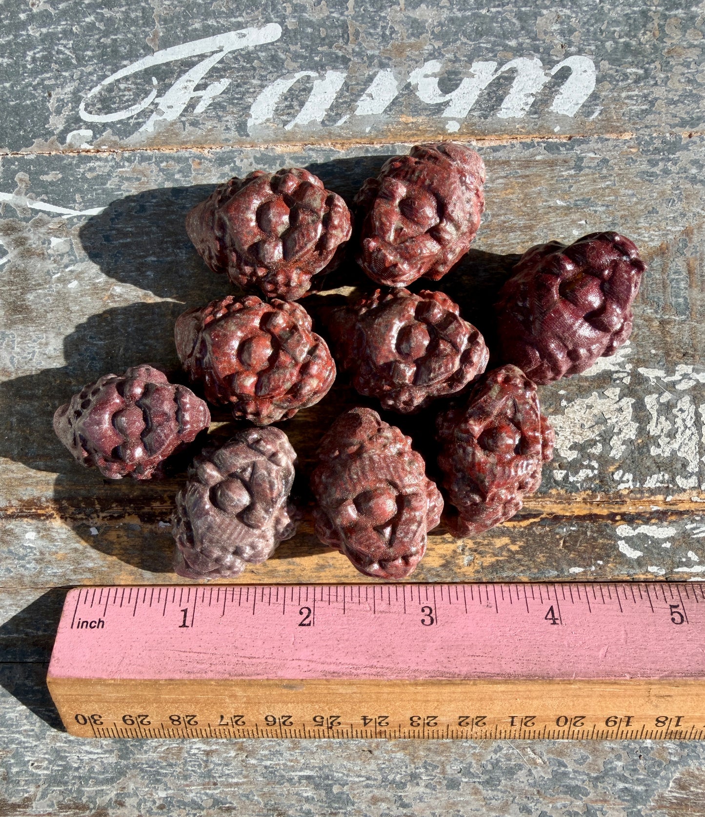 One (1) Red Mookaite Money Toad | Intuitively Chosen