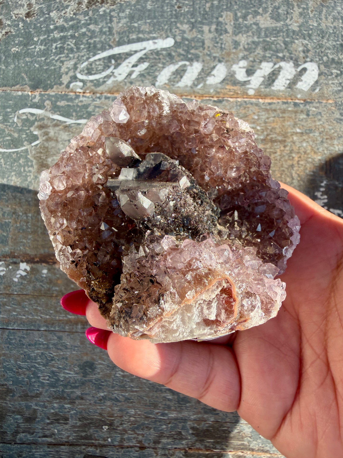 Gorgeous Uruguayan Amethyst + Calcite | Opt R (VIDEO IN LISTING)