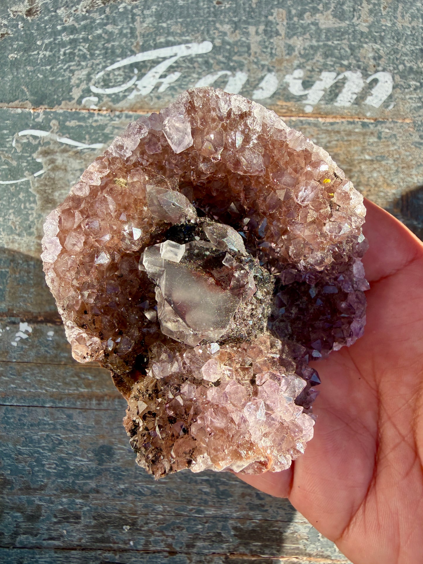 Gorgeous Uruguayan Amethyst + Calcite | Opt R (VIDEO IN LISTING)
