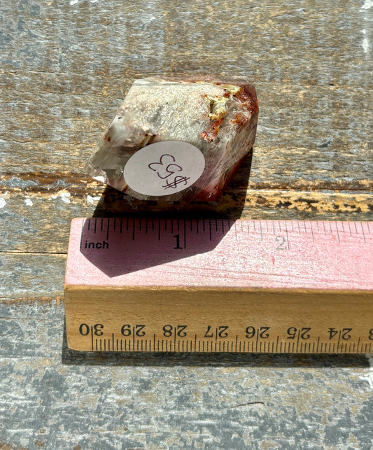 Gorgeous High Quality Amphibole Quartz Polished Freeform from Brazil