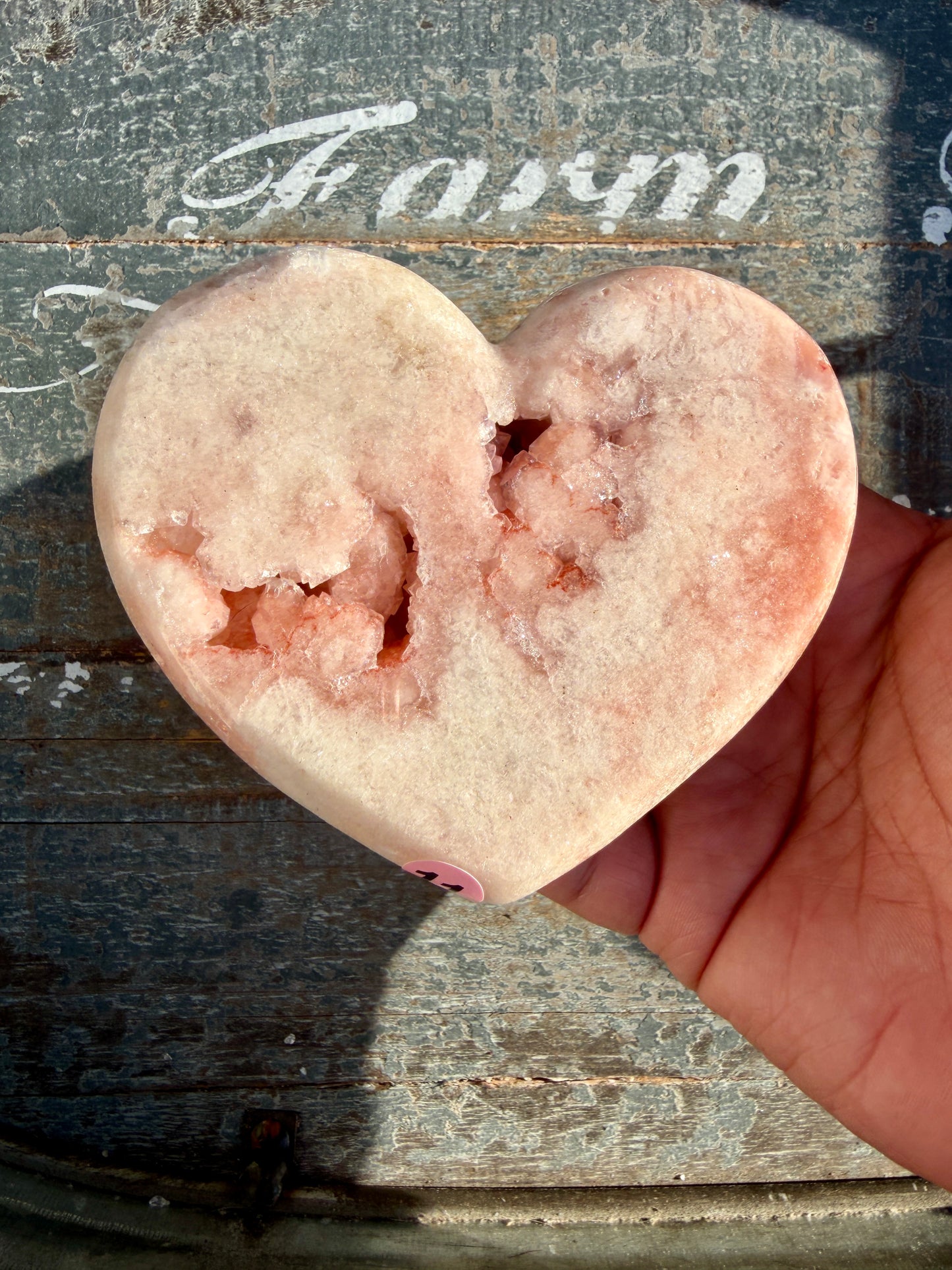 Gorgeous Pink Amethyst Heart | Brazil | Opt 11 (comes with stand)