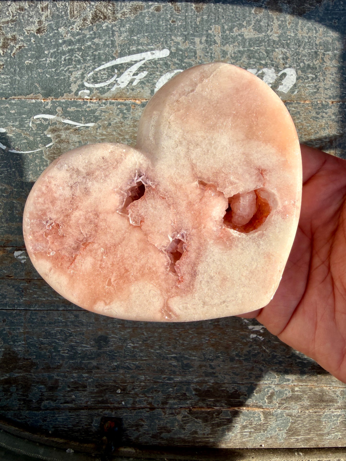 Gorgeous Pink Amethyst Heart | Brazil | Opt 11 (comes with stand)