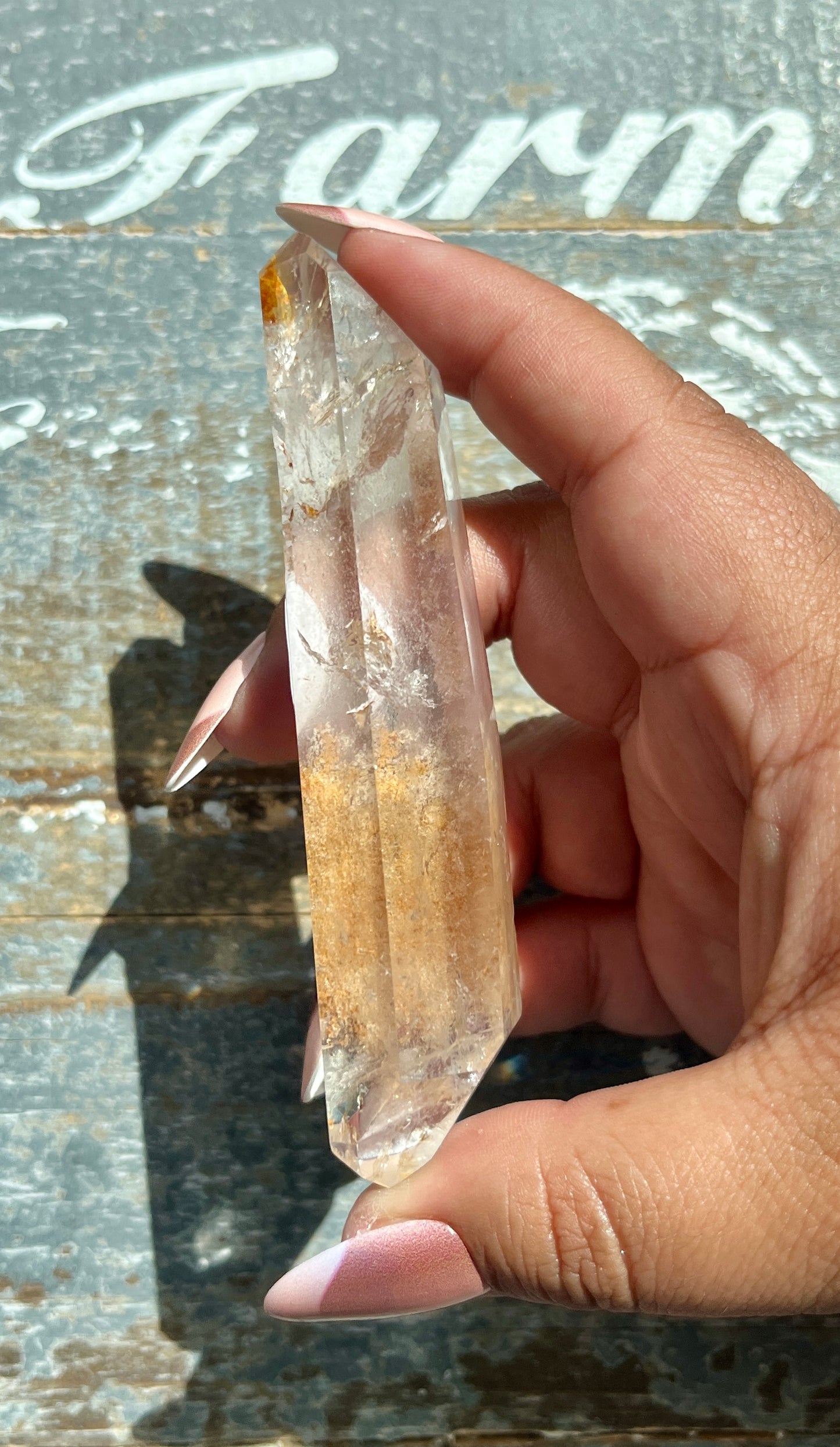 Gorgeous High Grade Pink Lithium Polished Wand from Brazil