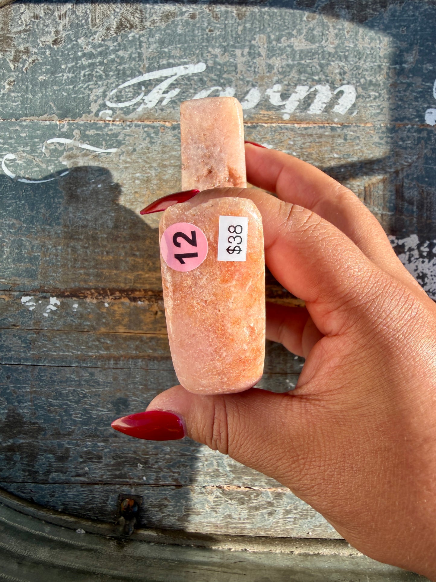 Gorgeous Pink Amethyst Moon | Brazil | Opt 12 (comes with stand)