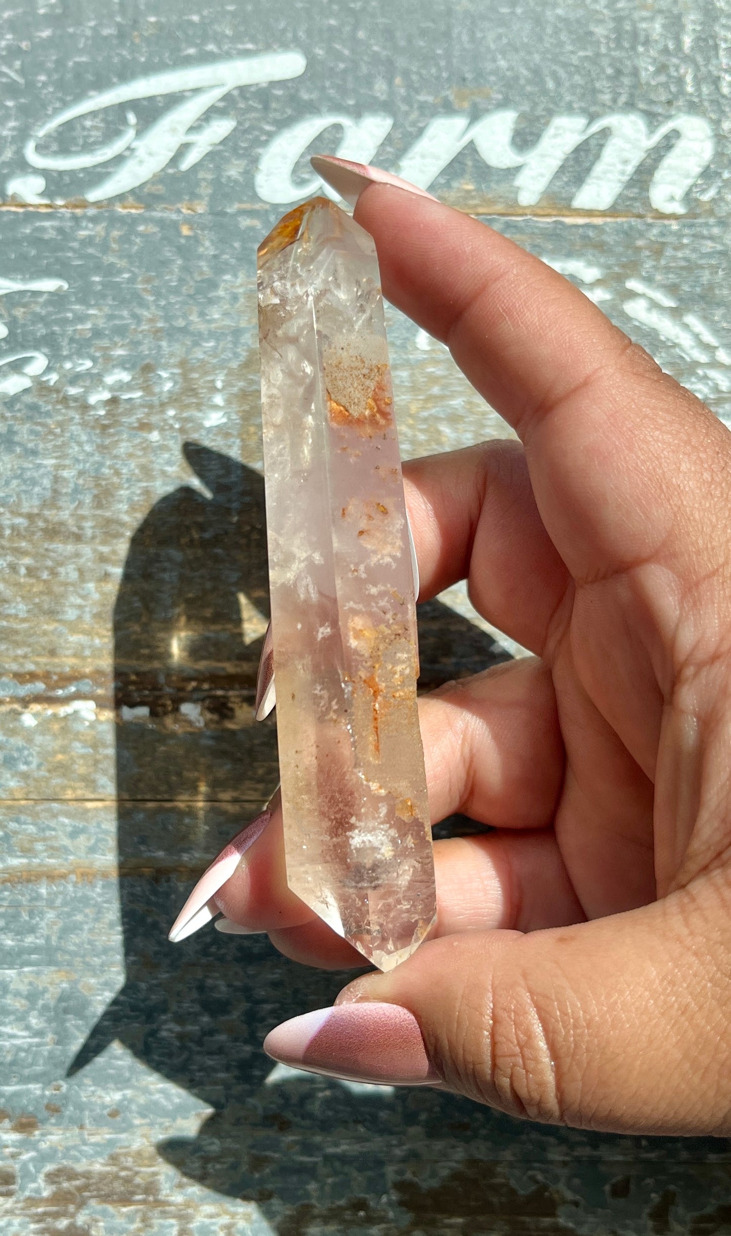 Gorgeous High Grade Pink Lithium Polished Wand from Brazil