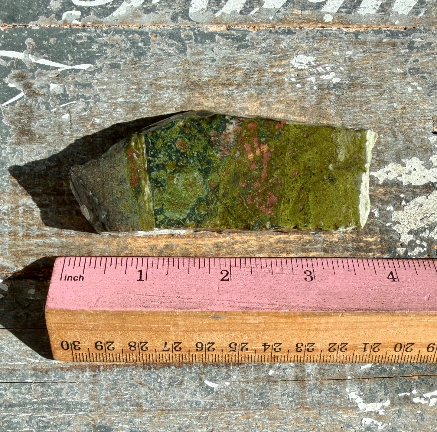 Copper in Epidote - Denver Gem Show Find | Opt D