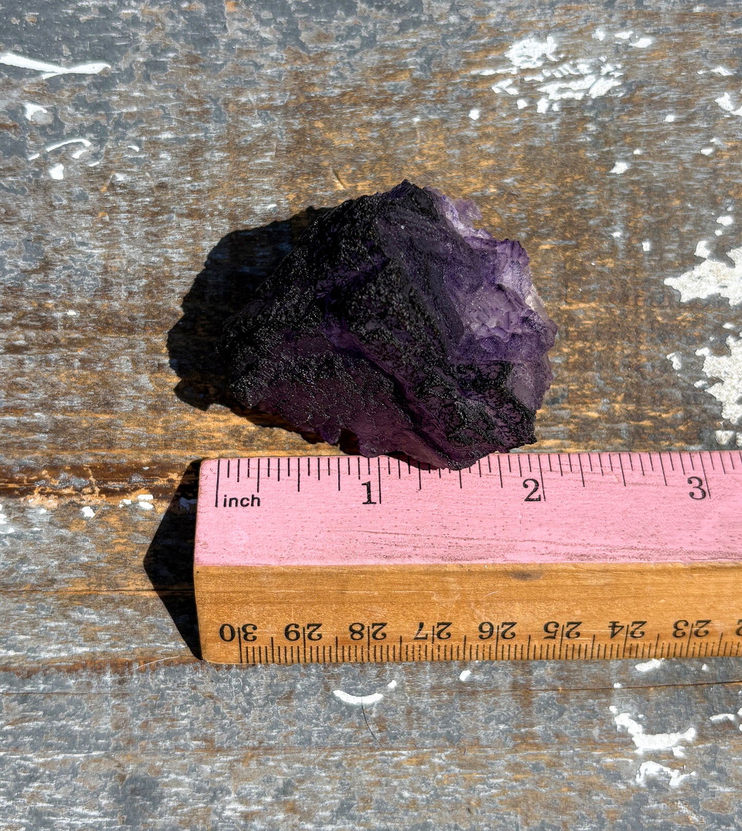 Rare "QR Code" Fluorite Specimen from China | Opt G