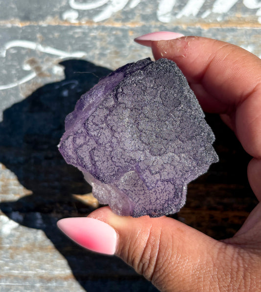 Rare "QR Code" Fluorite Specimen from China | Opt F