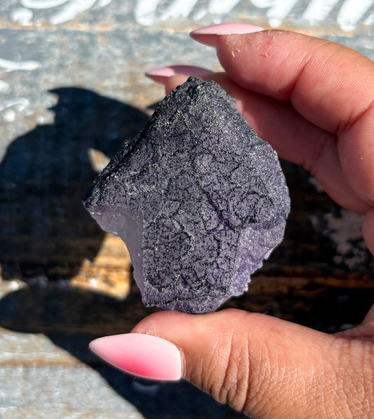 Rare "QR Code" Fluorite Specimen from China | Opt D