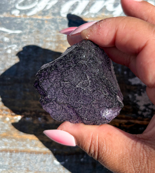 Rare "QR Code" Fluorite Specimen from China | Opt I