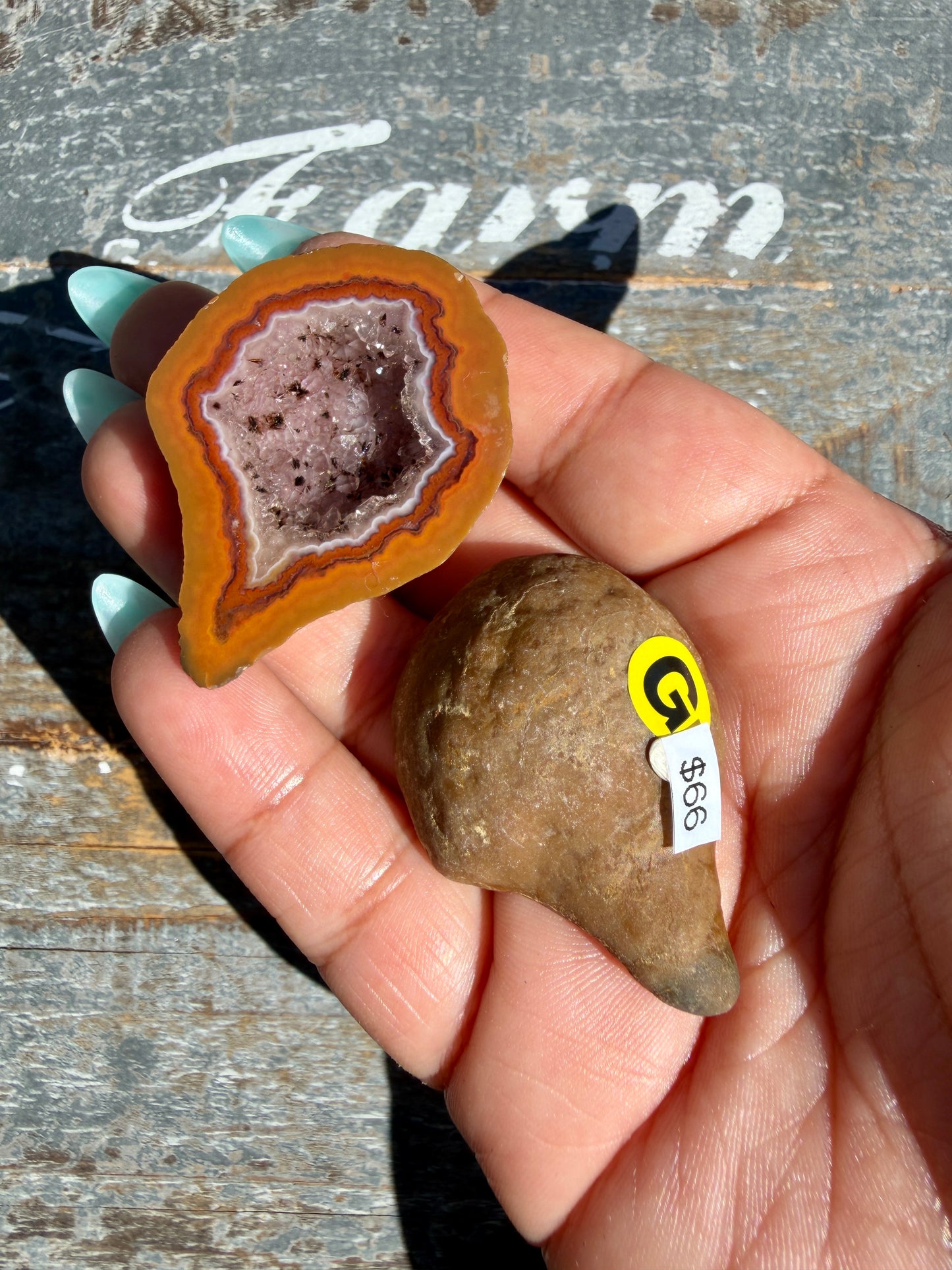 Gorgeous Druzy Agate Geode | Opt G