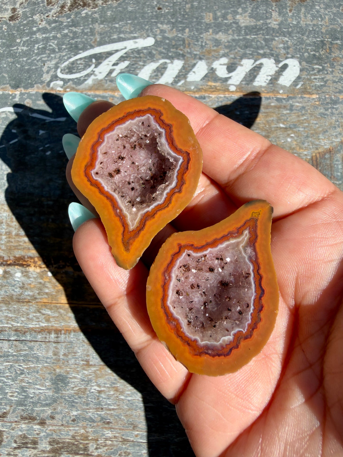 Gorgeous Druzy Agate Geode | Opt G