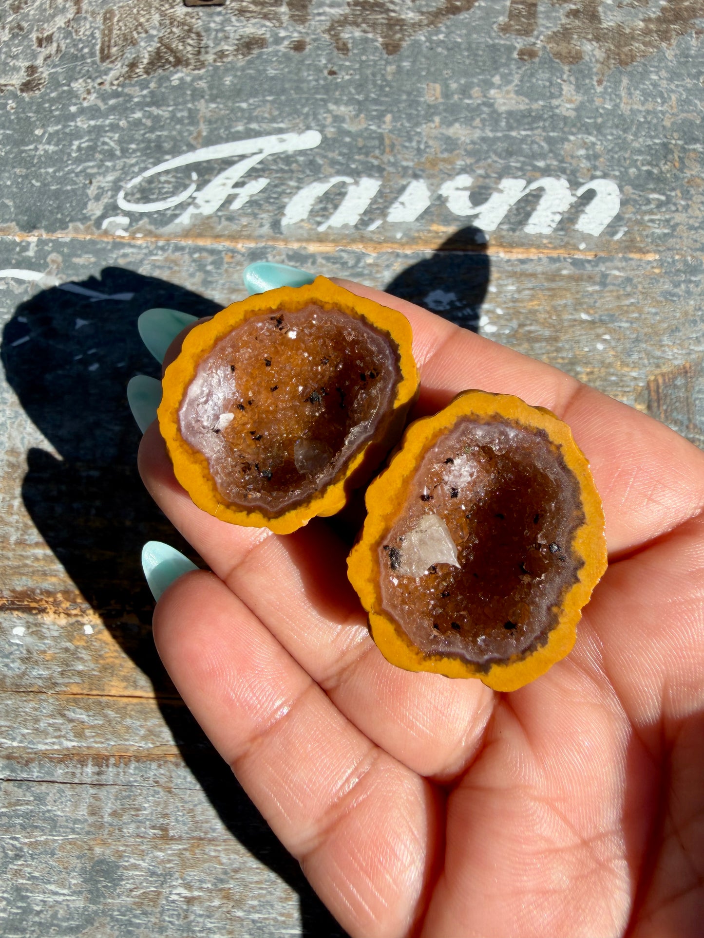 Gorgeous Druzy Agate Geode | Opt H