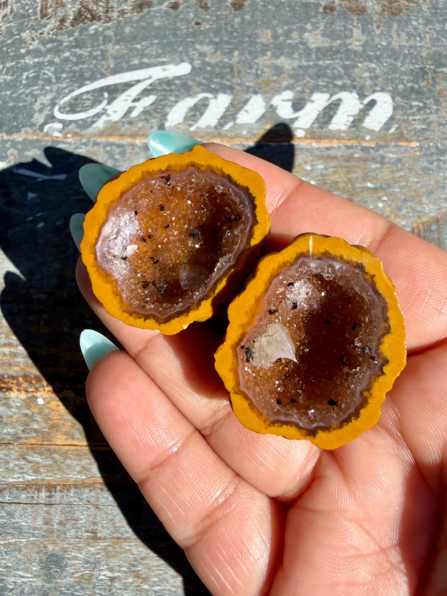 Gorgeous Druzy Agate Geode | Opt H