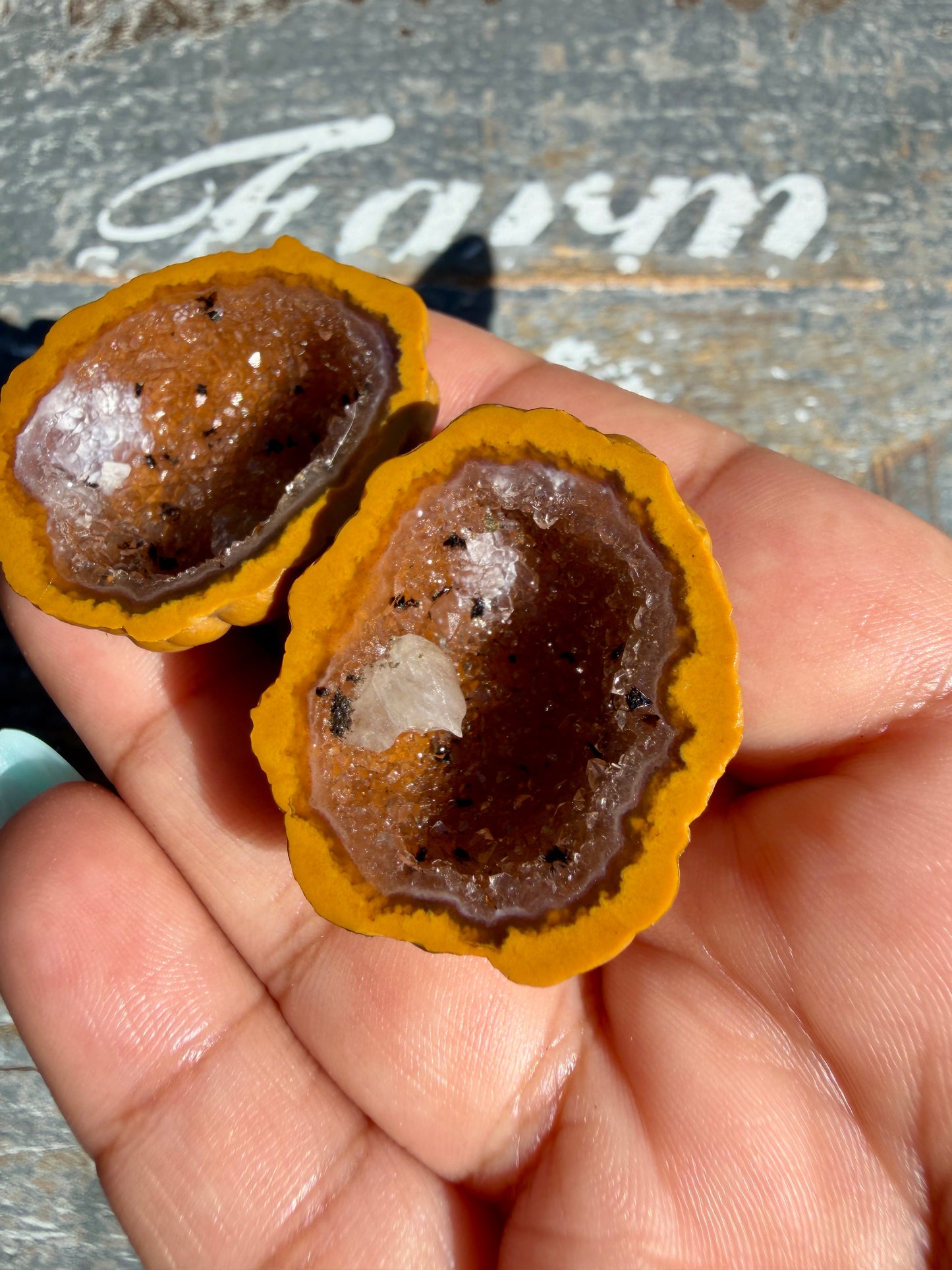 Gorgeous Druzy Agate Geode | Opt H