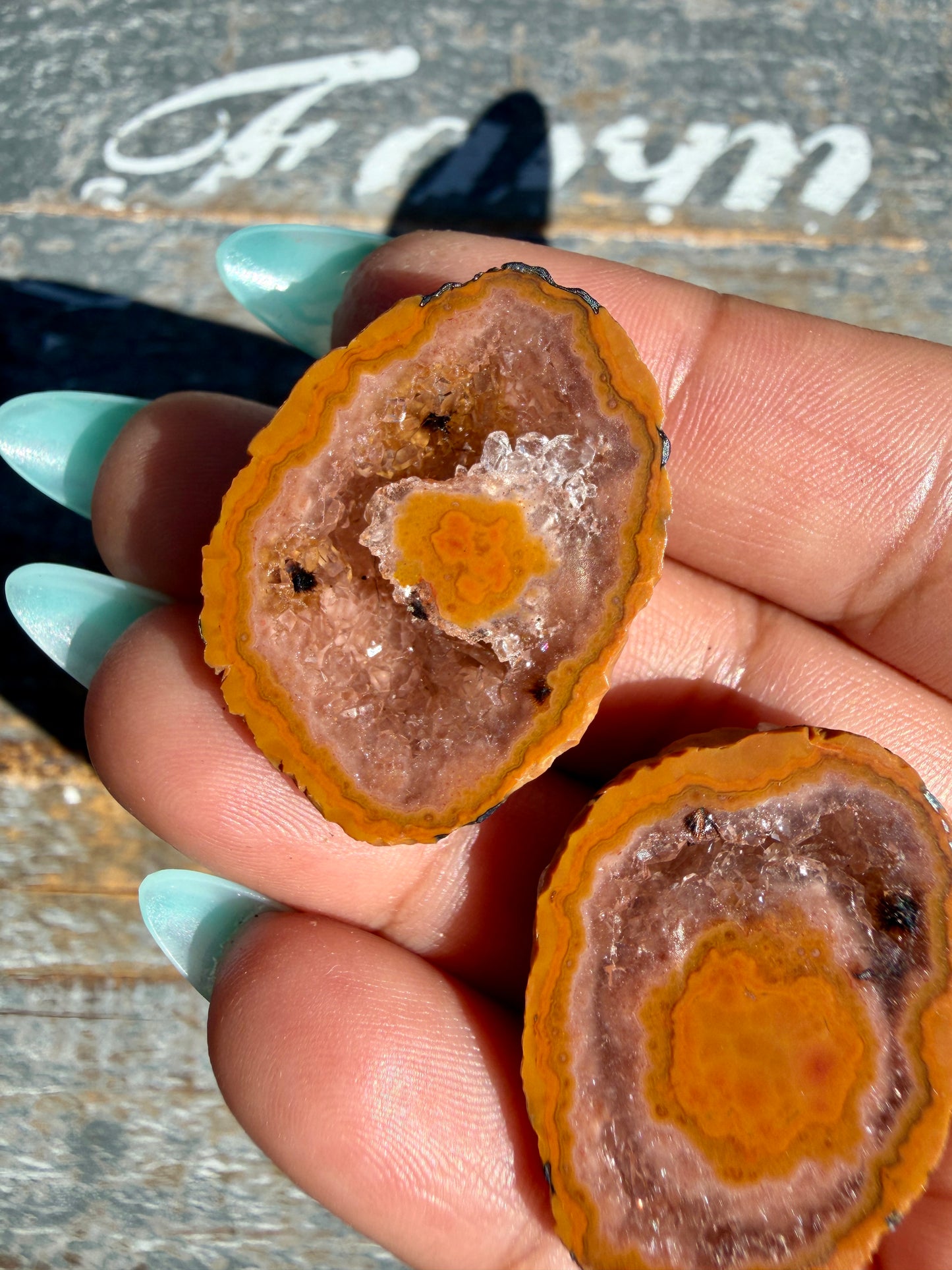Gorgeous Druzy Agate Geode | Opt M