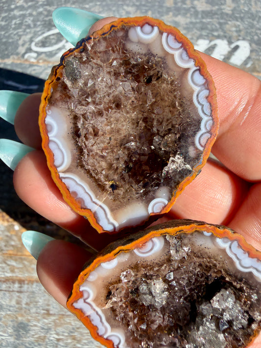 Gorgeous Druzy Agate Geode | Opt D