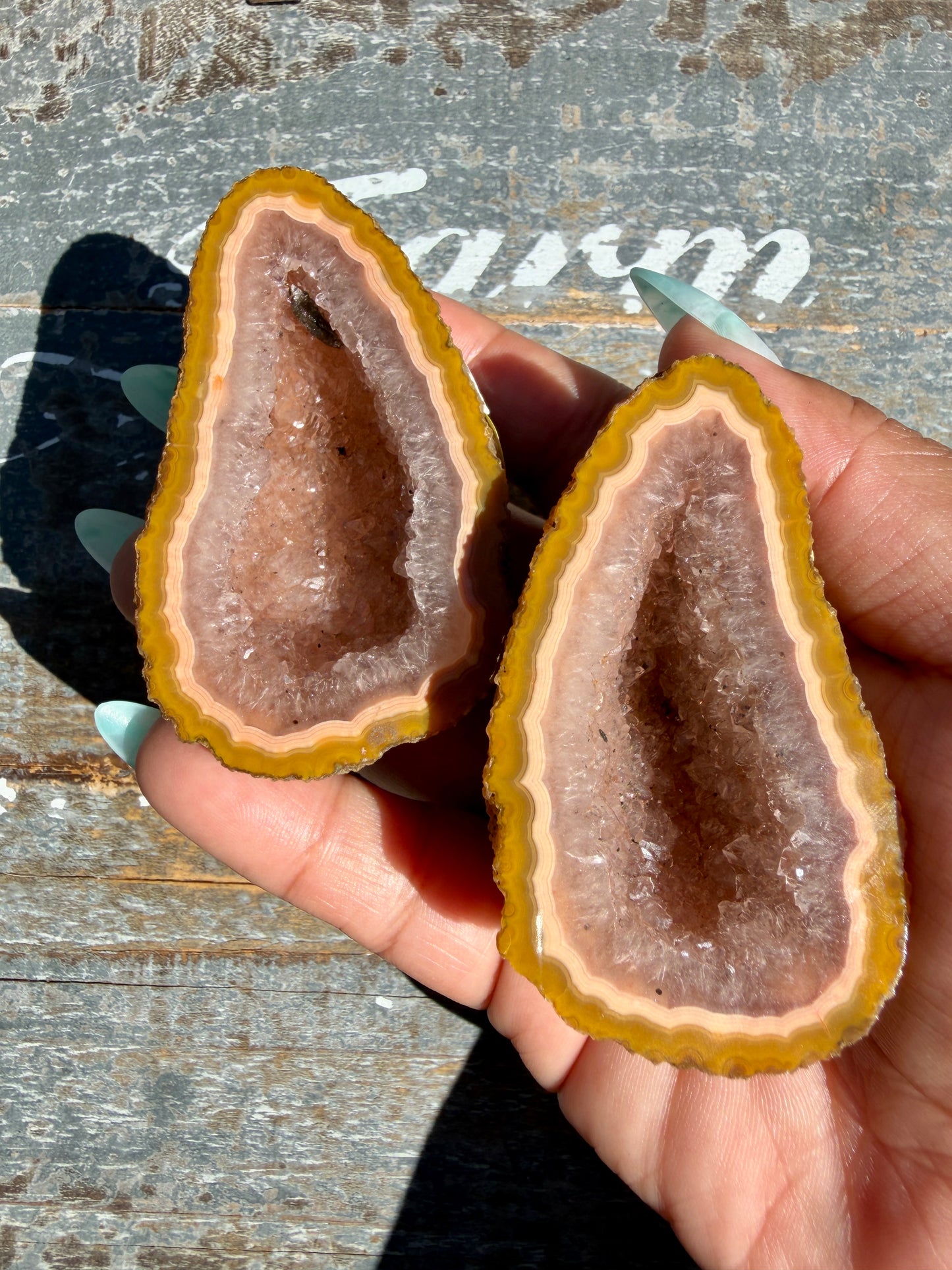 Gorgeous Druzy Agate Geode | Opt E
