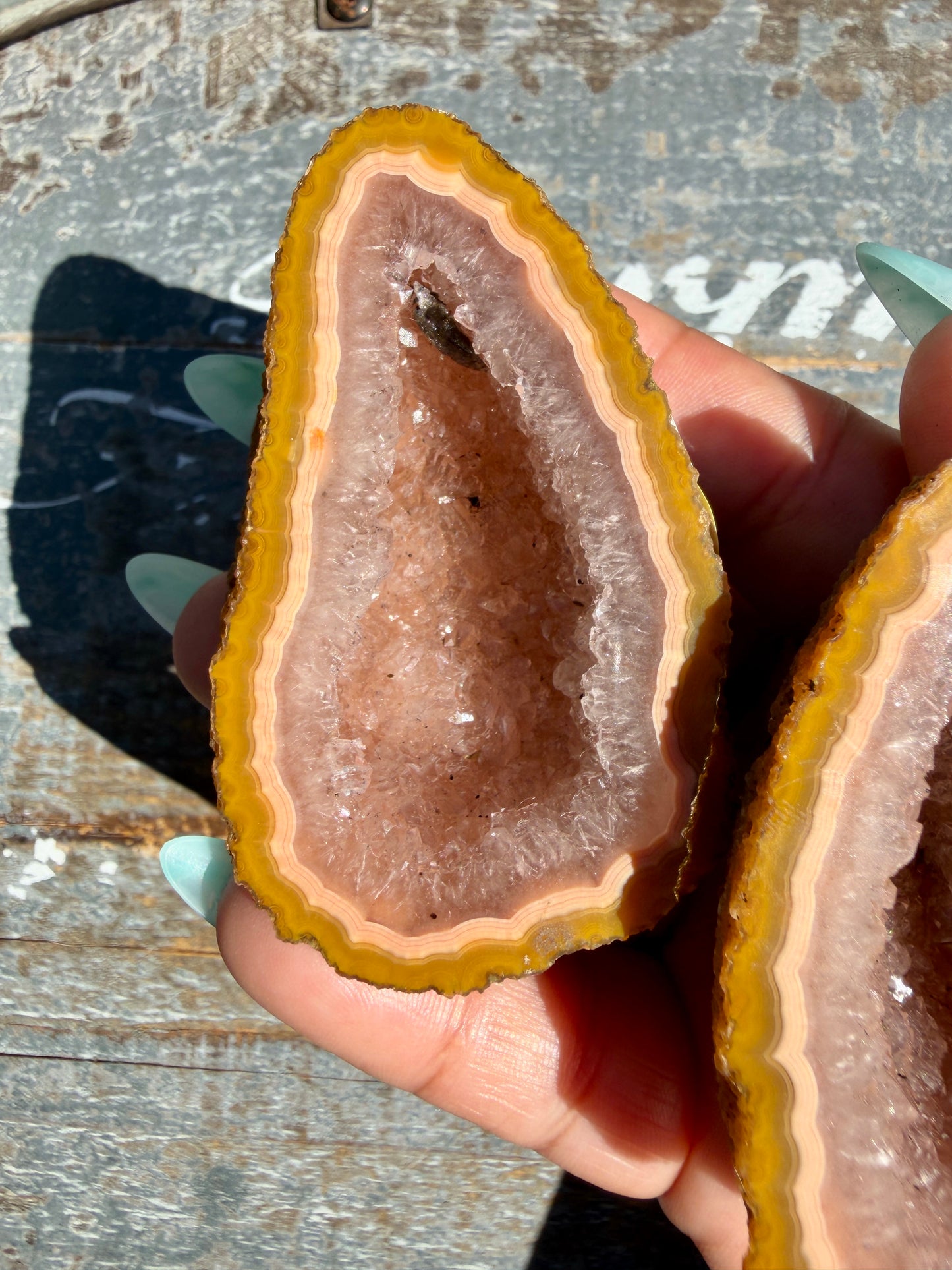 Gorgeous Druzy Agate Geode | Opt E