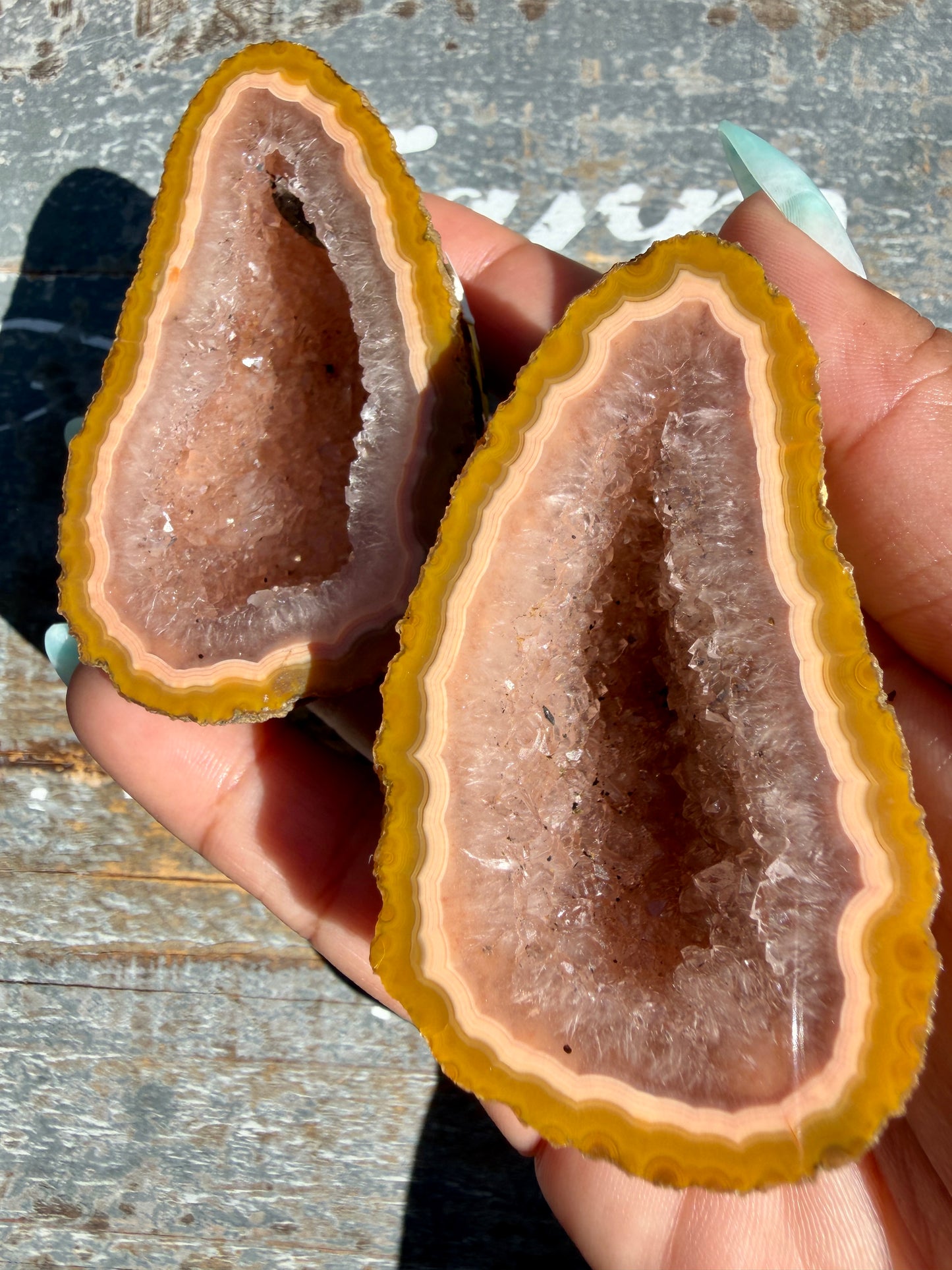 Gorgeous Druzy Agate Geode | Opt E