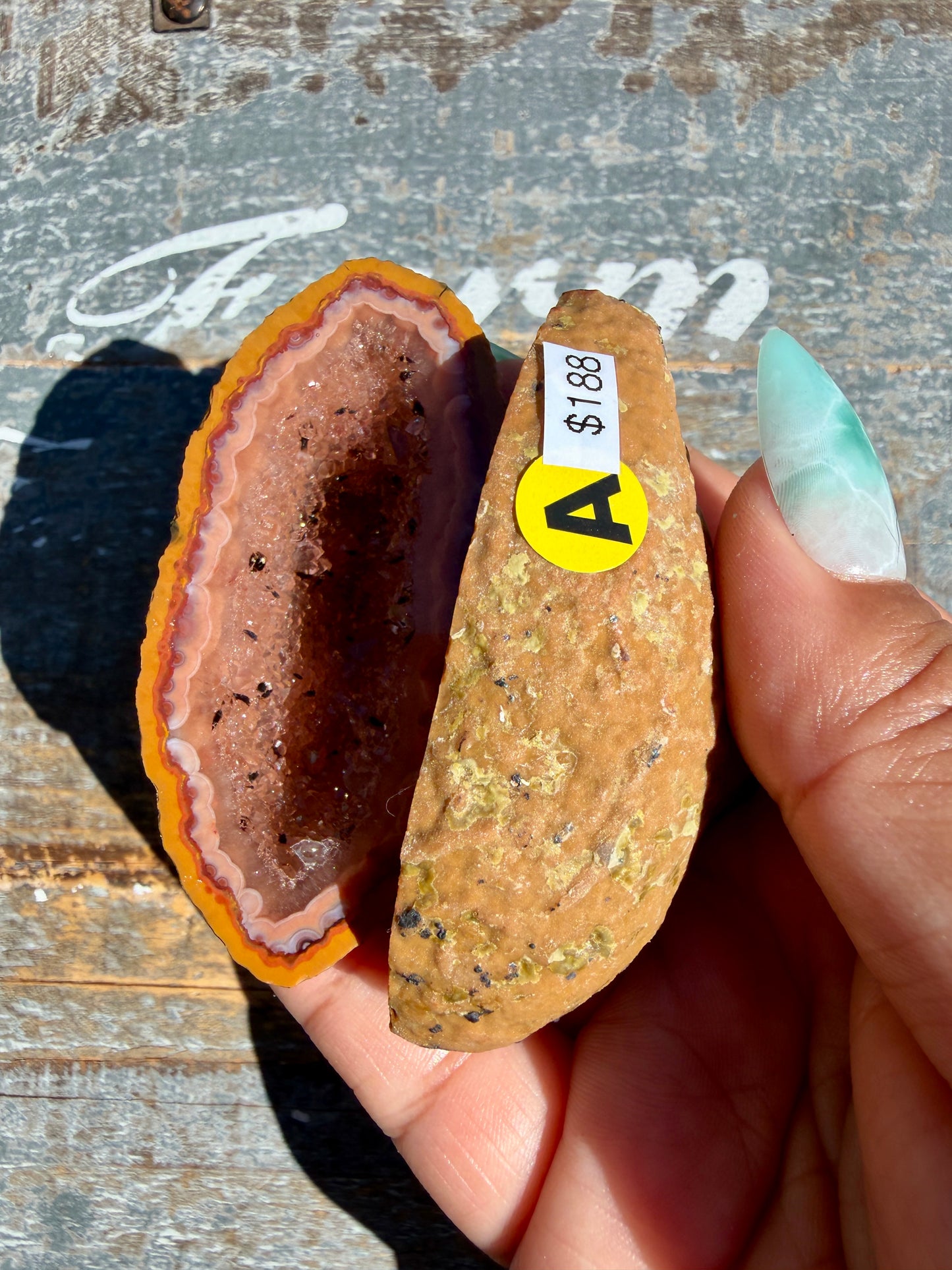 Gorgeous Druzy Agate Geode | Opt A