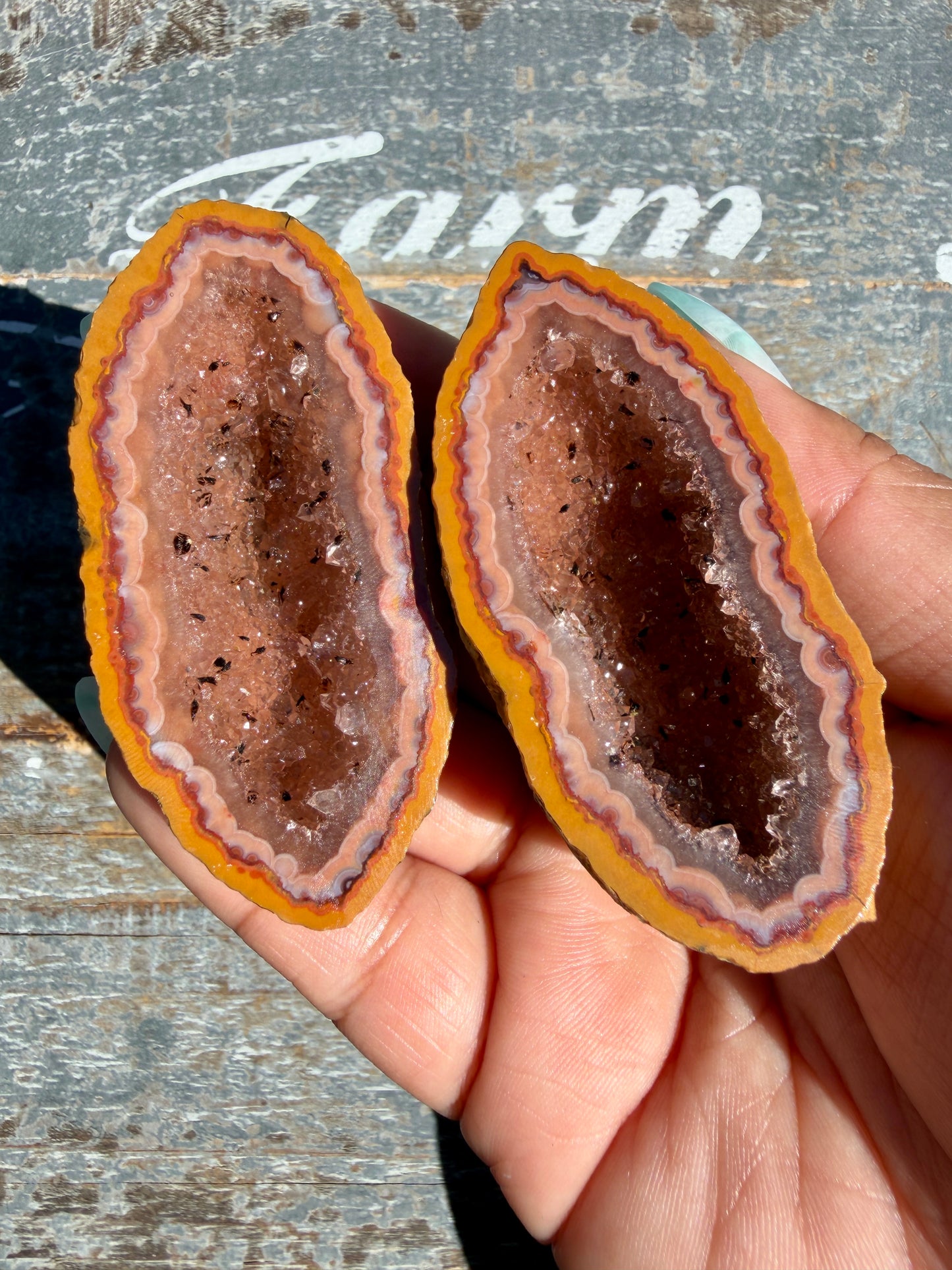 Gorgeous Druzy Agate Geode | Opt A