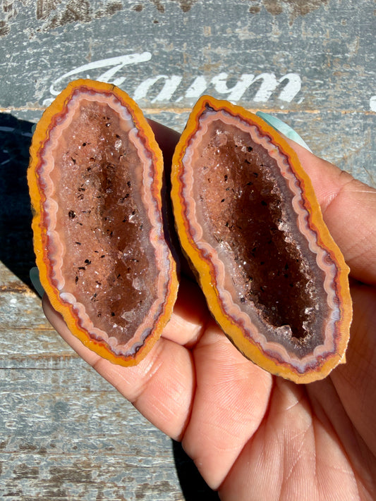 Gorgeous Druzy Agate Geode | Opt A