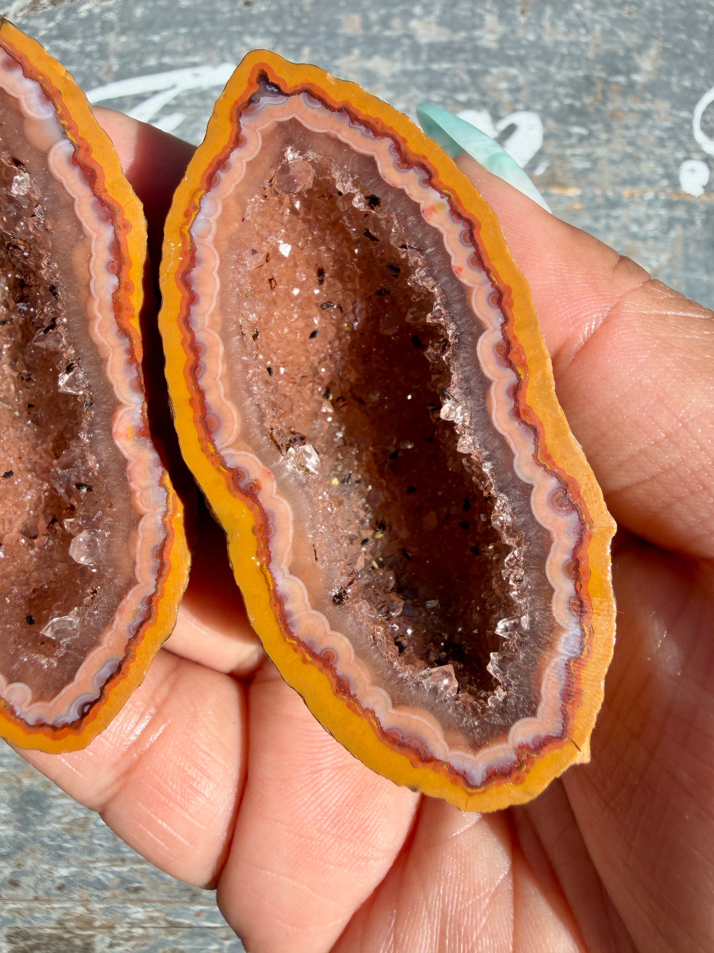 Gorgeous Druzy Agate Geode | Opt A