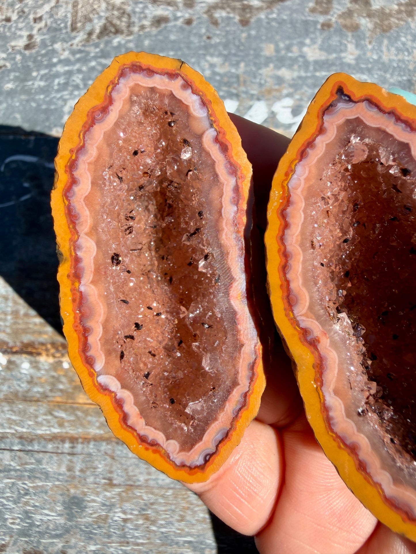 Gorgeous Druzy Agate Geode | Opt A