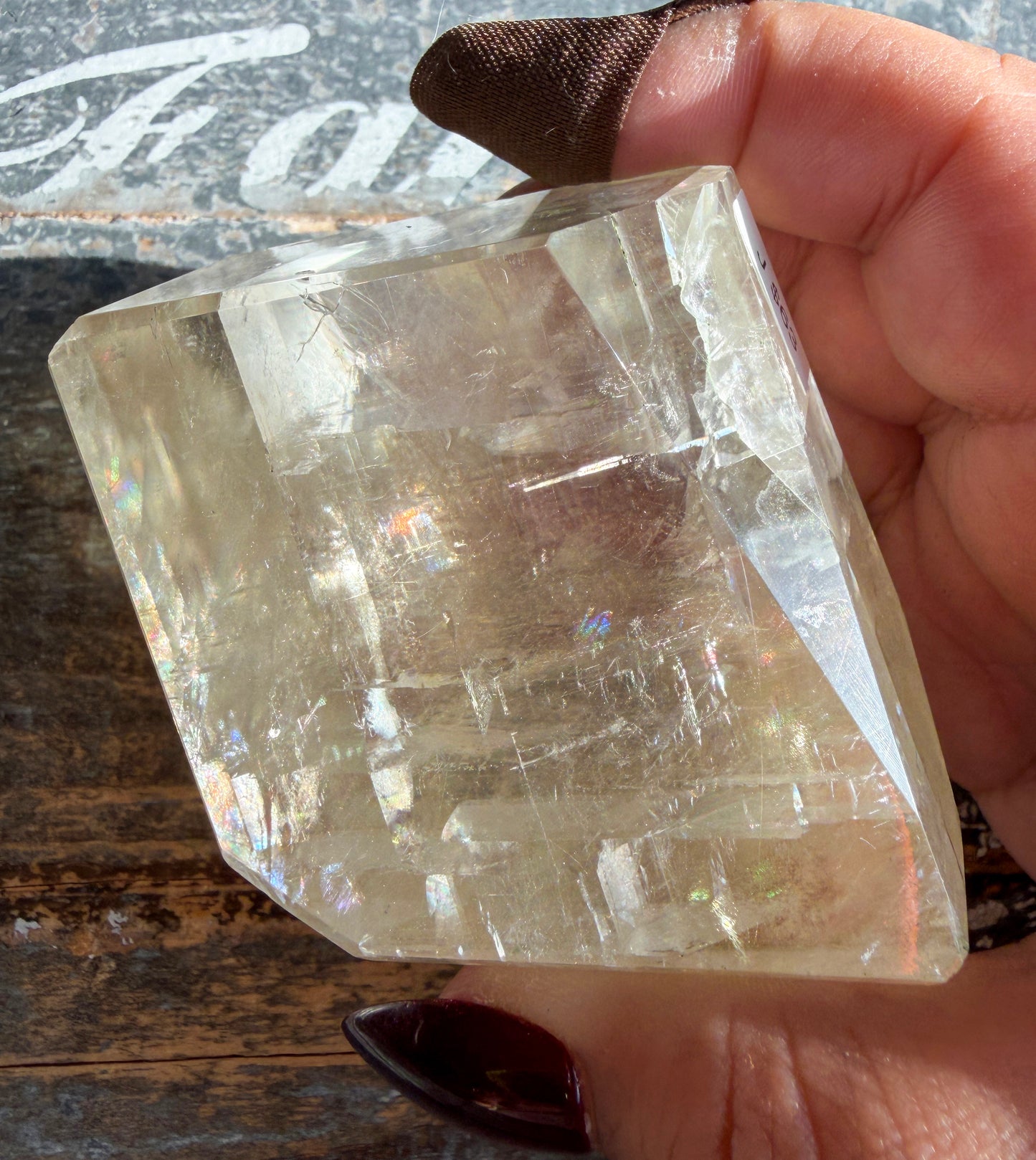 Gorgeous Optical Calcite Freeform from India | Opt J