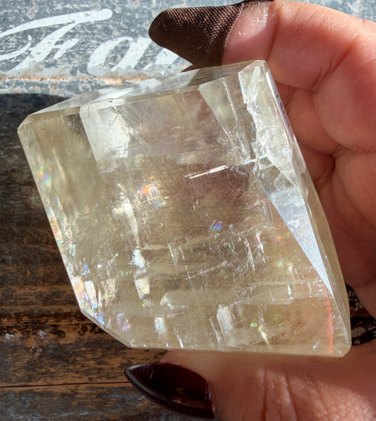 Gorgeous Optical Calcite Freeform from India | Opt J