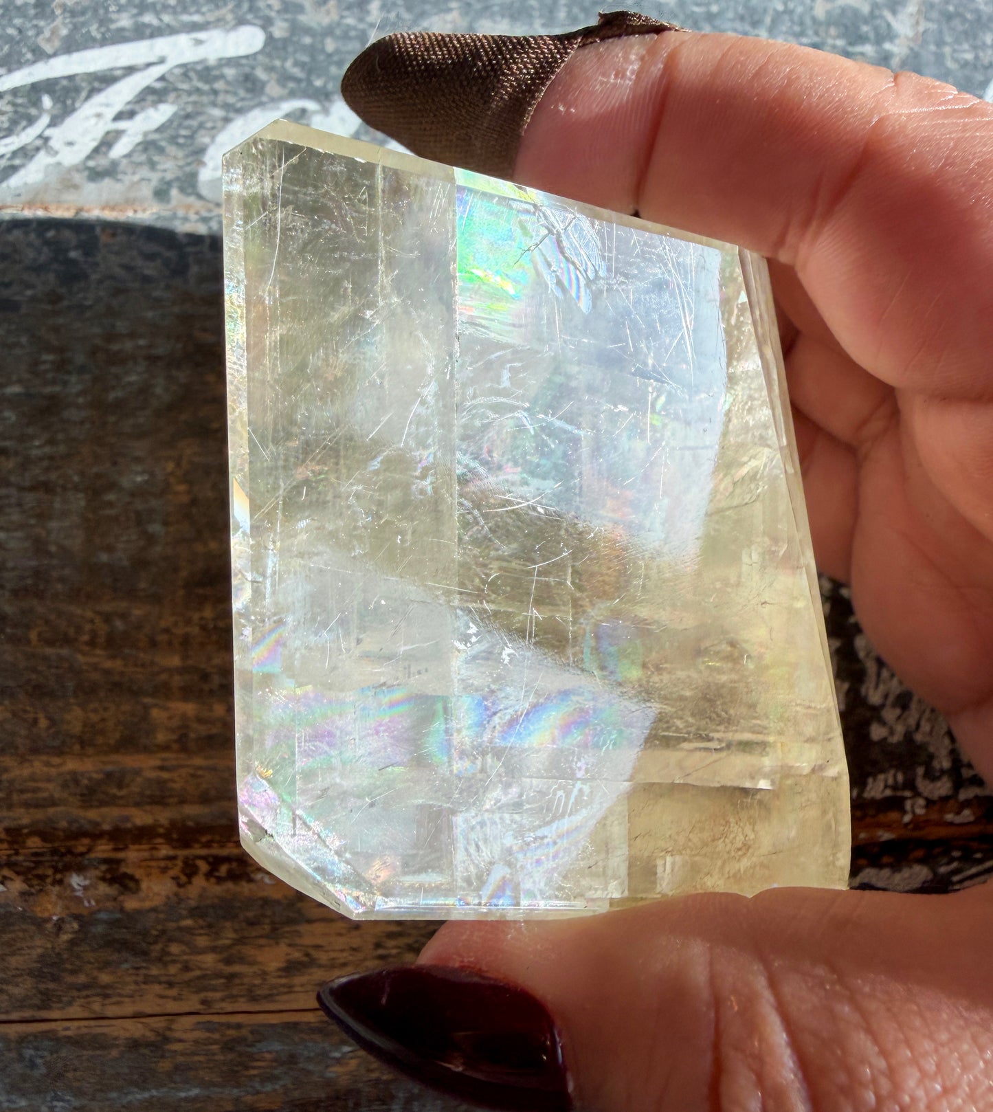 Gorgeous Optical Calcite Freeform from India | Opt J