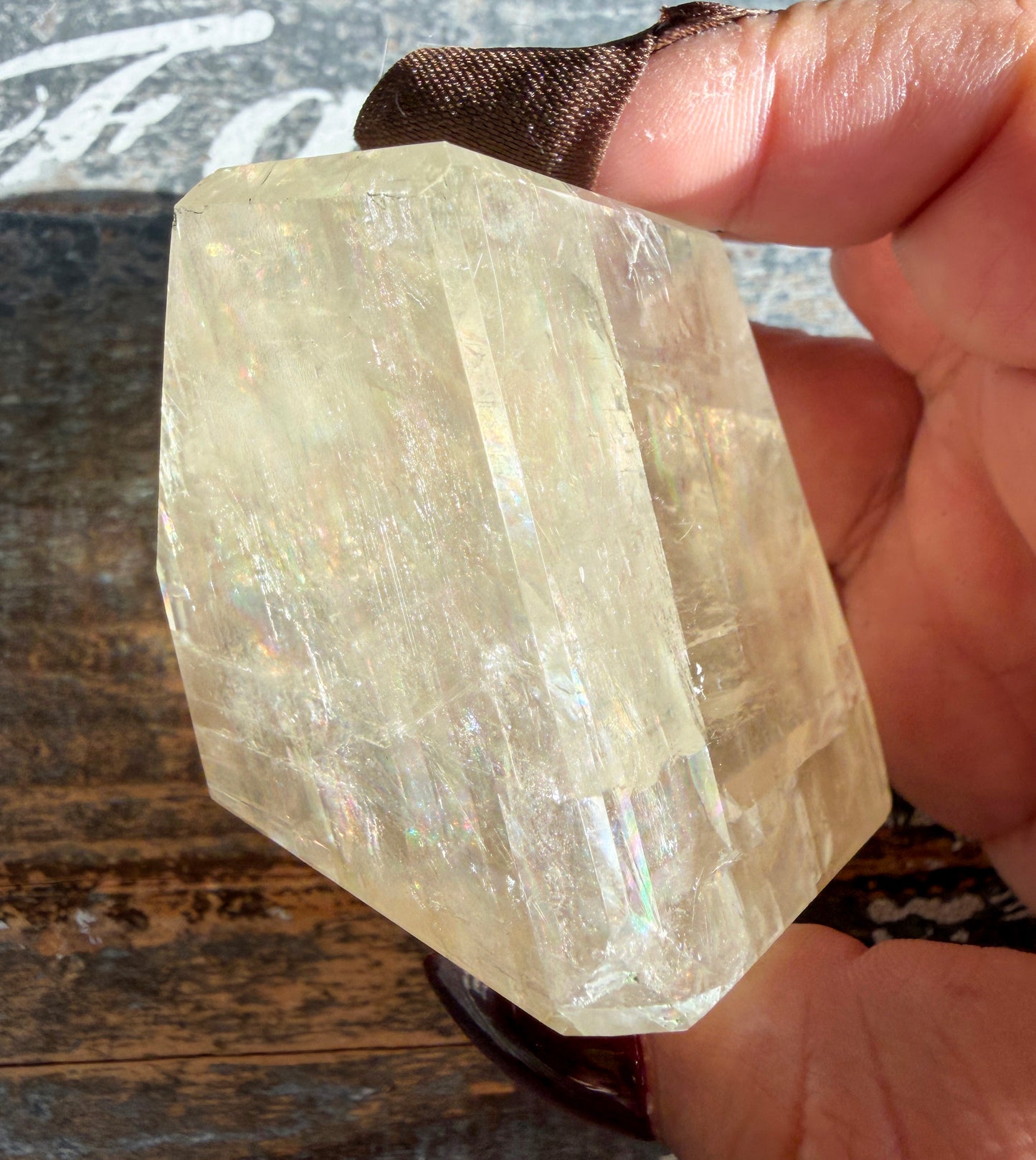 Gorgeous Optical Calcite Freeform from India | Opt J