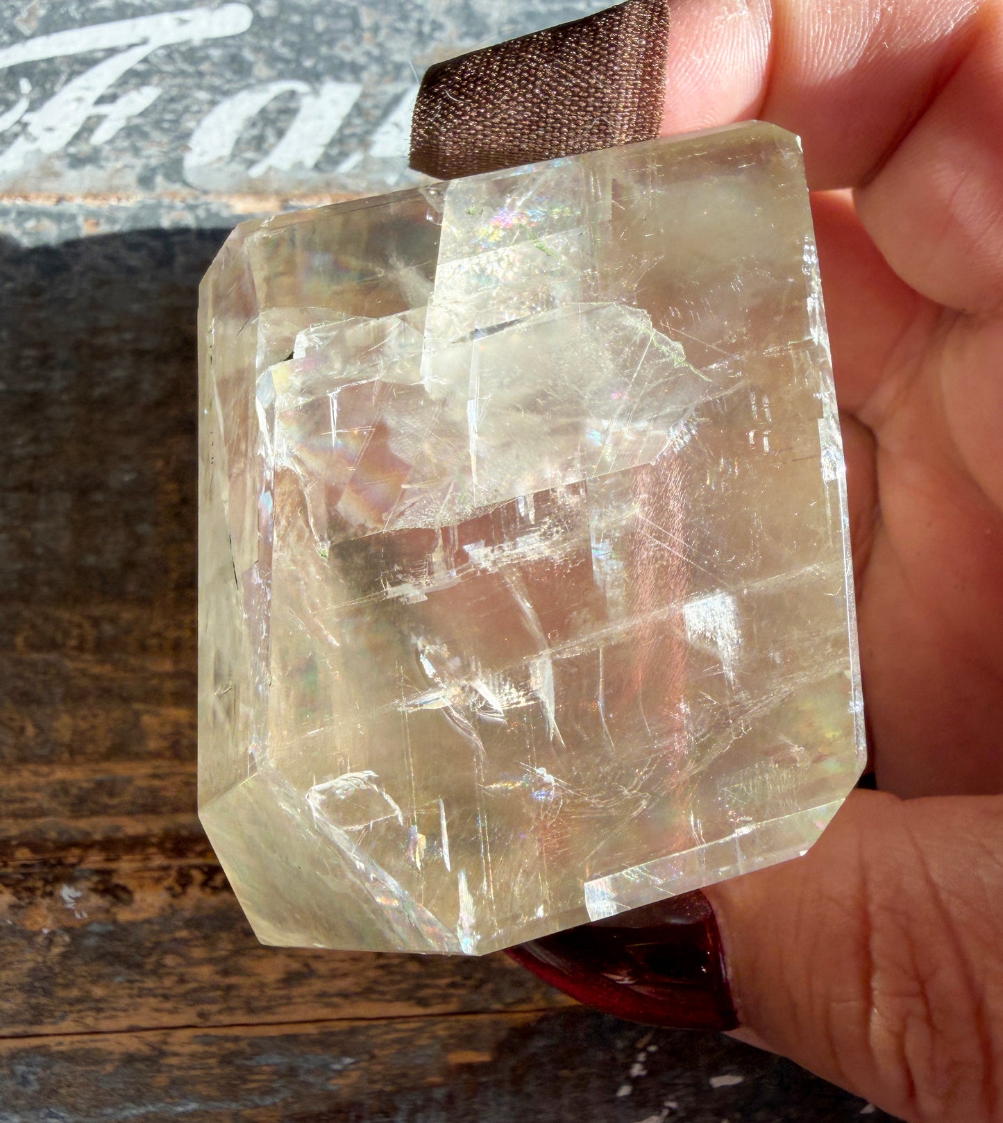 Gorgeous Optical Calcite Freeform from India | Opt J